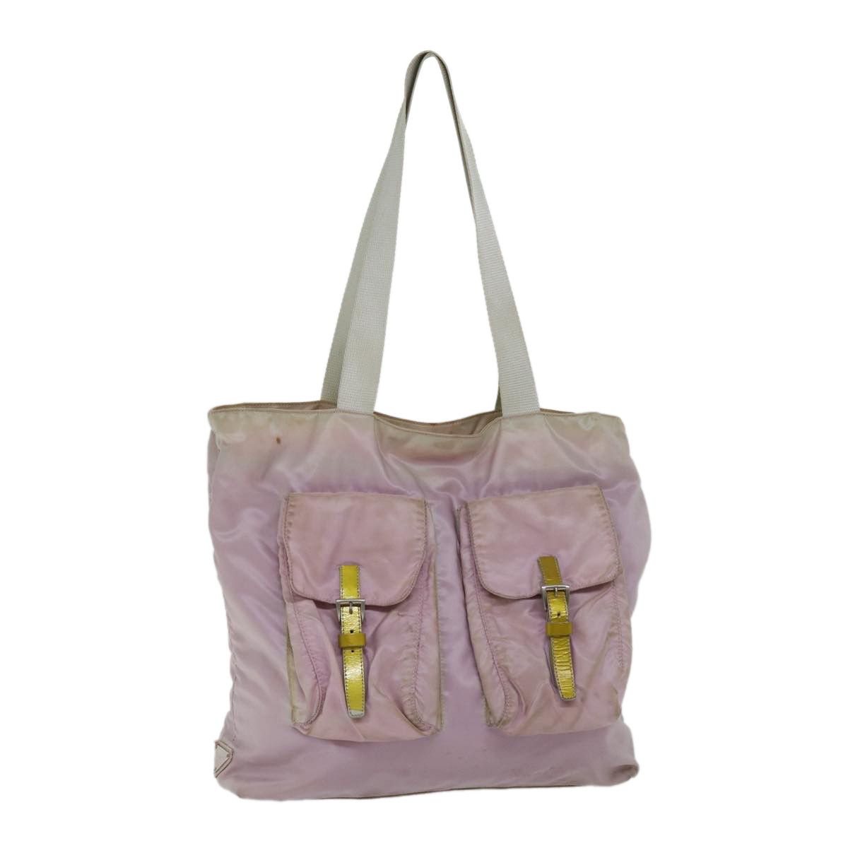 Prada Pink Synthetic Tote Bag (Pre-Owned) Size ONE SIZE - 19 Thumbnail