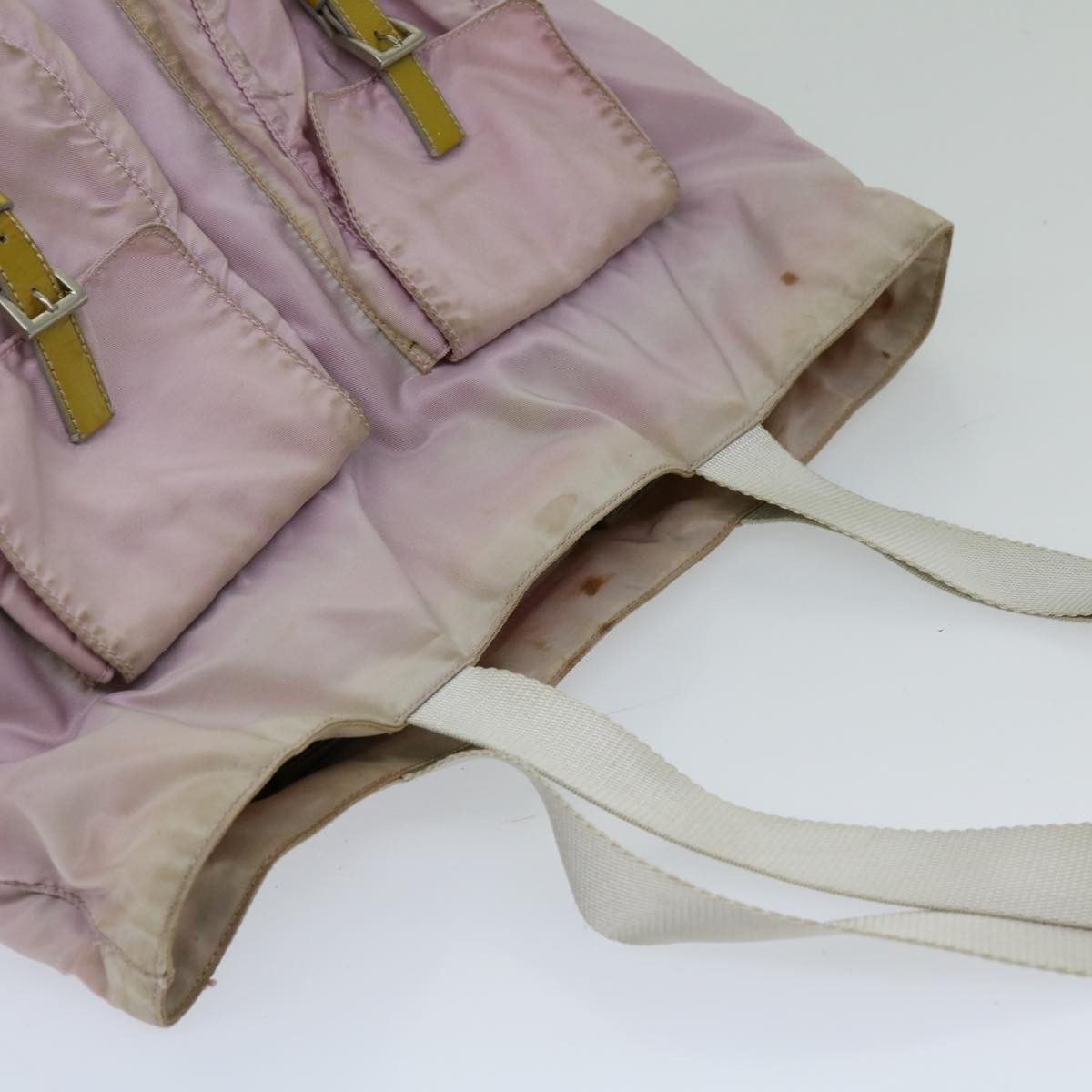 Prada Pink Synthetic Tote Bag (Pre-Owned) Size ONE SIZE - 4 Thumbnail