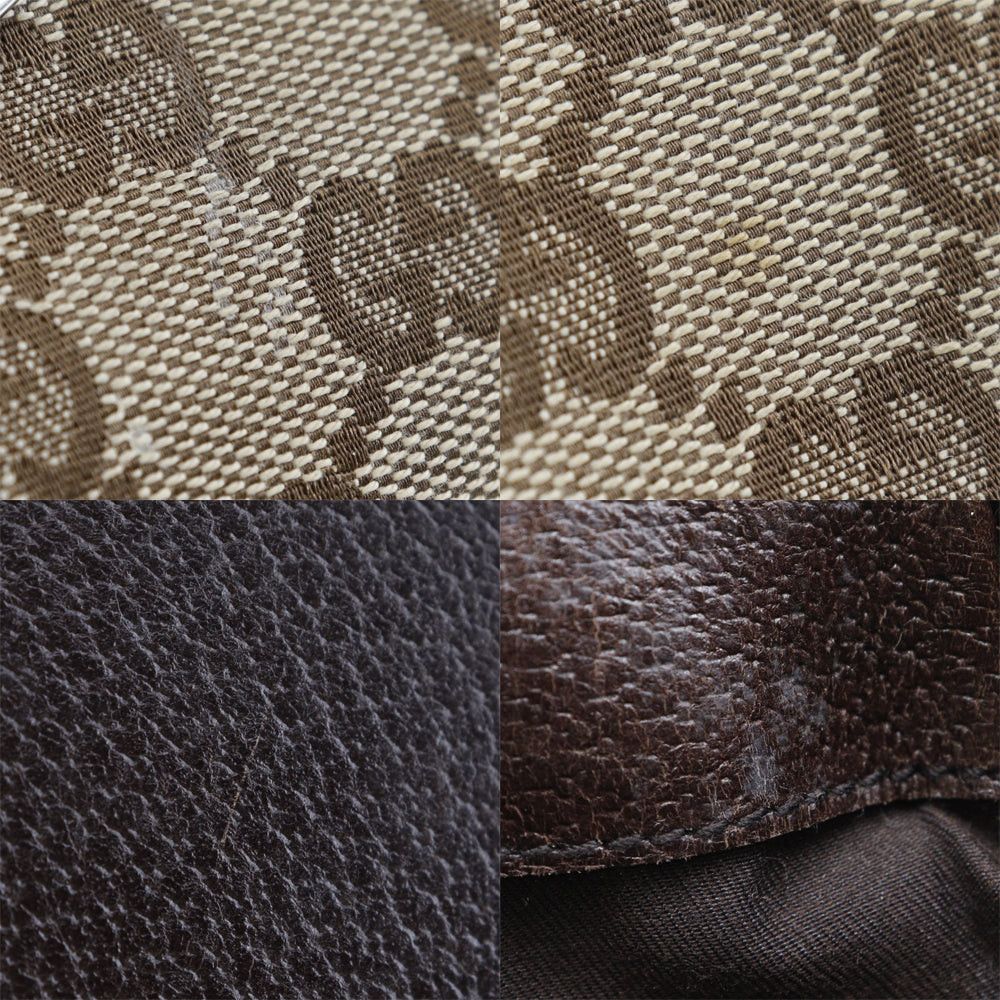 Gucci Gg Canvas Brown Canvas Tote Bag (Pre-Owned) Size ONE SIZE - 7 Thumbnail