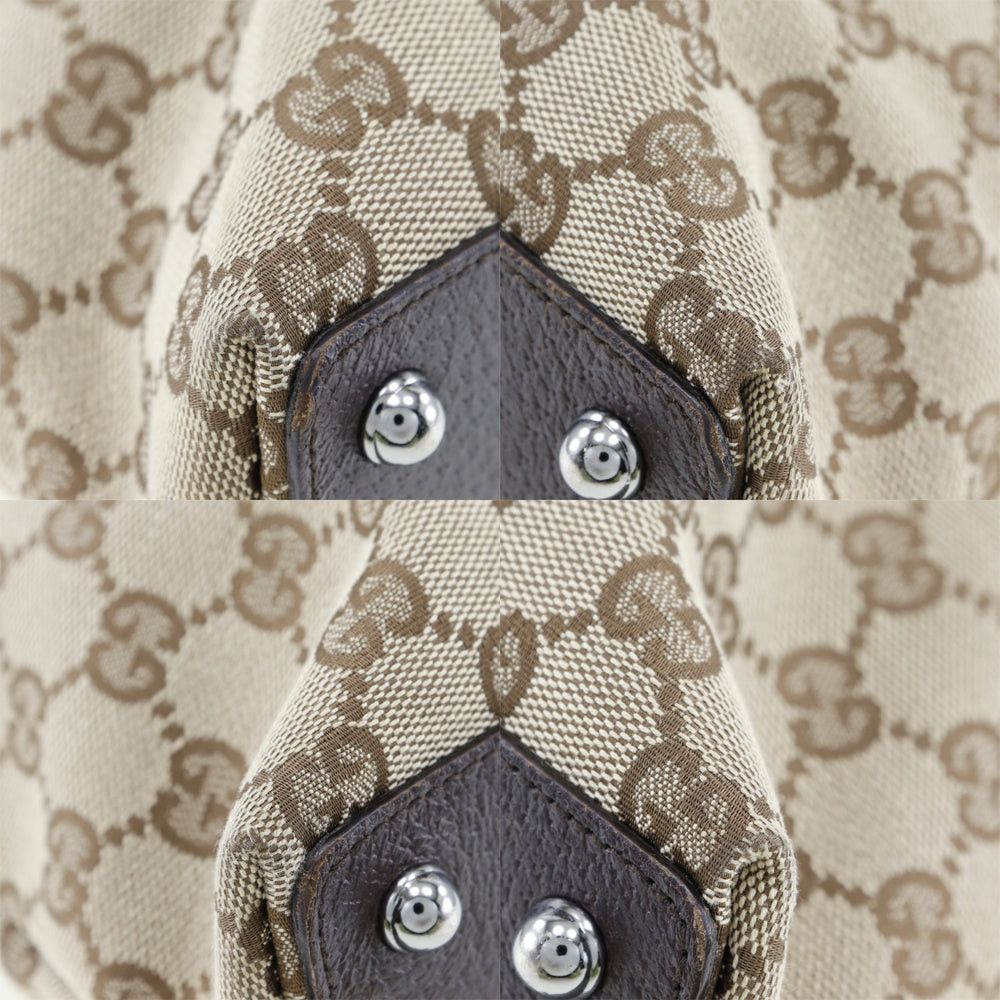 Gucci Gg Canvas Brown Canvas Tote Bag (Pre-Owned) Size ONE SIZE - 8 Thumbnail