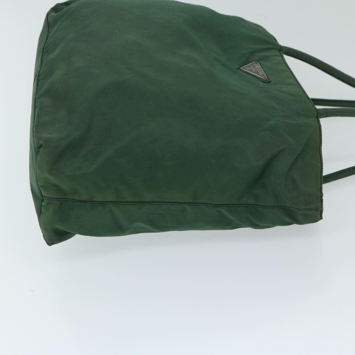 Prada Tessuto Green Synthetic Handbag (Pre-Owned) Size ONE SIZE - 9 Thumbnail