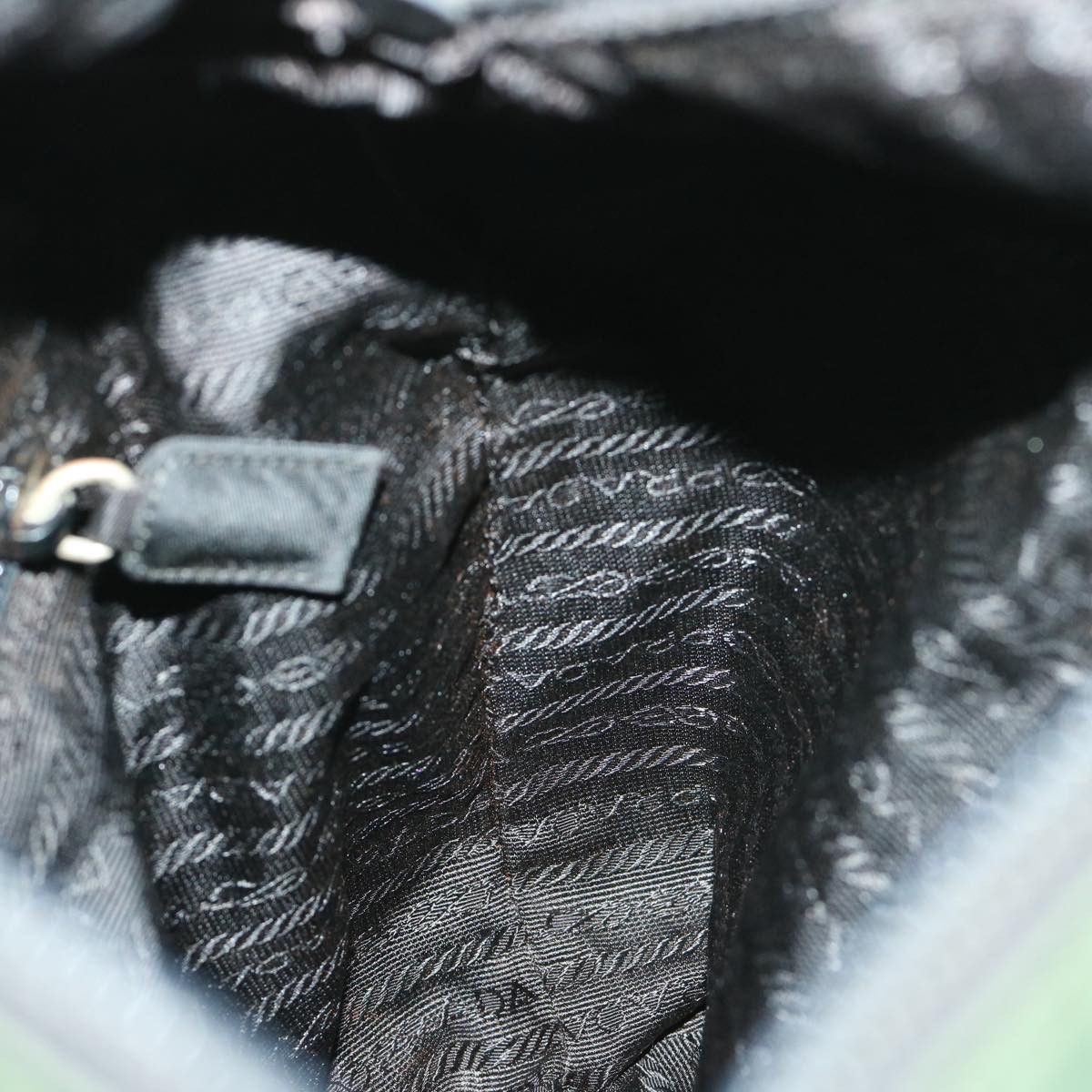 Prada Tessuto Green Synthetic Handbag (Pre-Owned) Size ONE SIZE - 20 Thumbnail