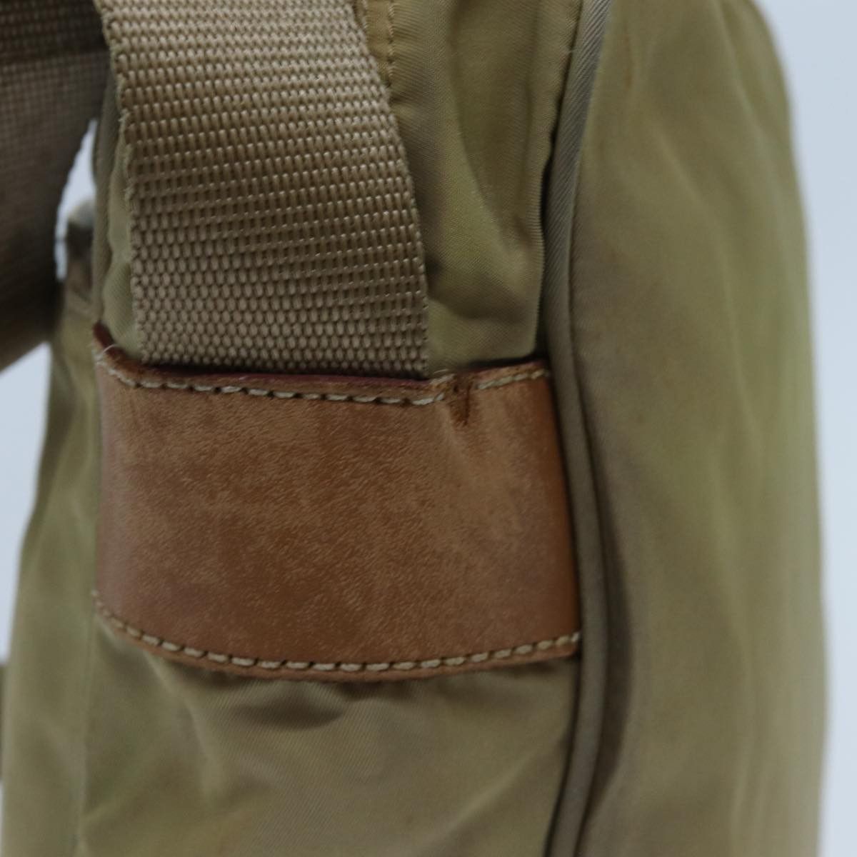 Prada Tessuto Beige Synthetic Shoulder Bag (Pre-Owned) Size ONE SIZE - 11 Thumbnail