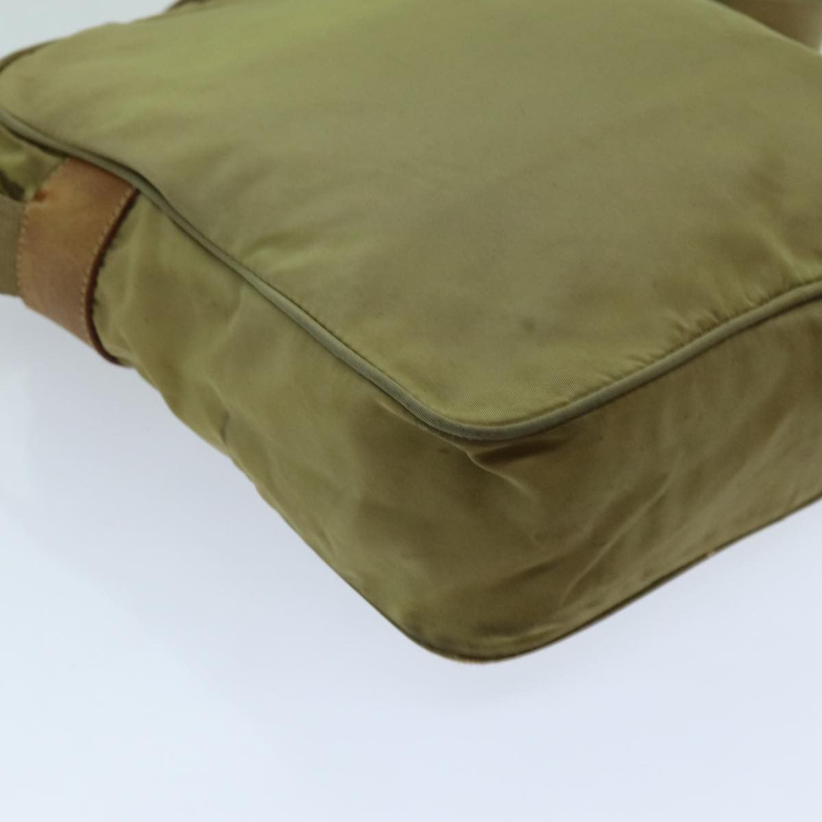 Prada Tessuto Beige Synthetic Shoulder Bag (Pre-Owned) Size ONE SIZE - 19 Thumbnail