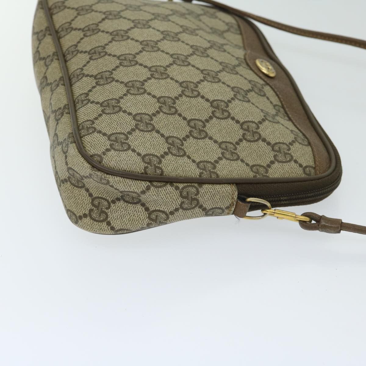 Gucci Gg Canvas Beige Canvas Shoulder Bag (Pre-Owned) Size ONE SIZE - 12 Thumbnail