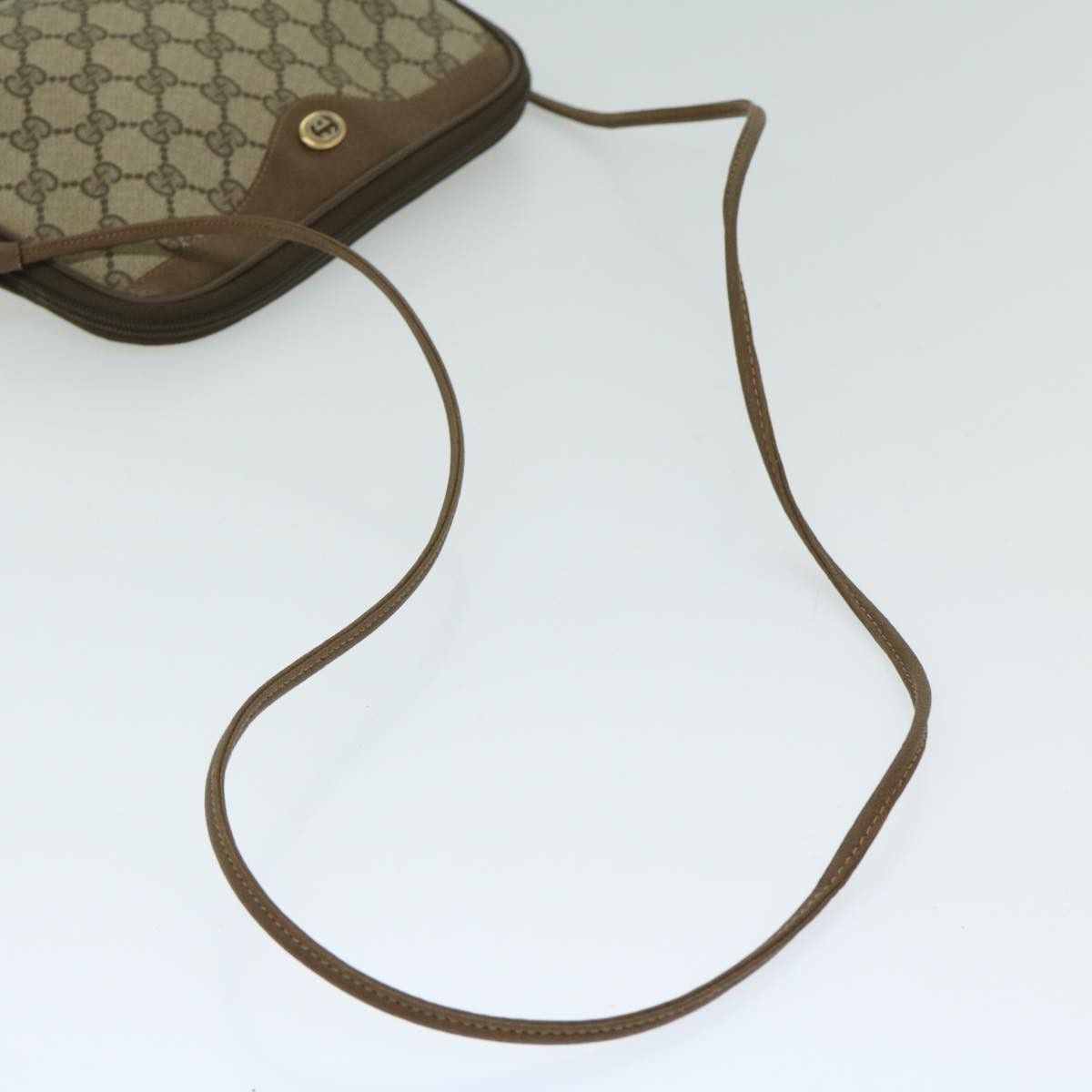 Gucci Gg Canvas Beige Canvas Shoulder Bag (Pre-Owned) Size ONE SIZE - 14 Thumbnail