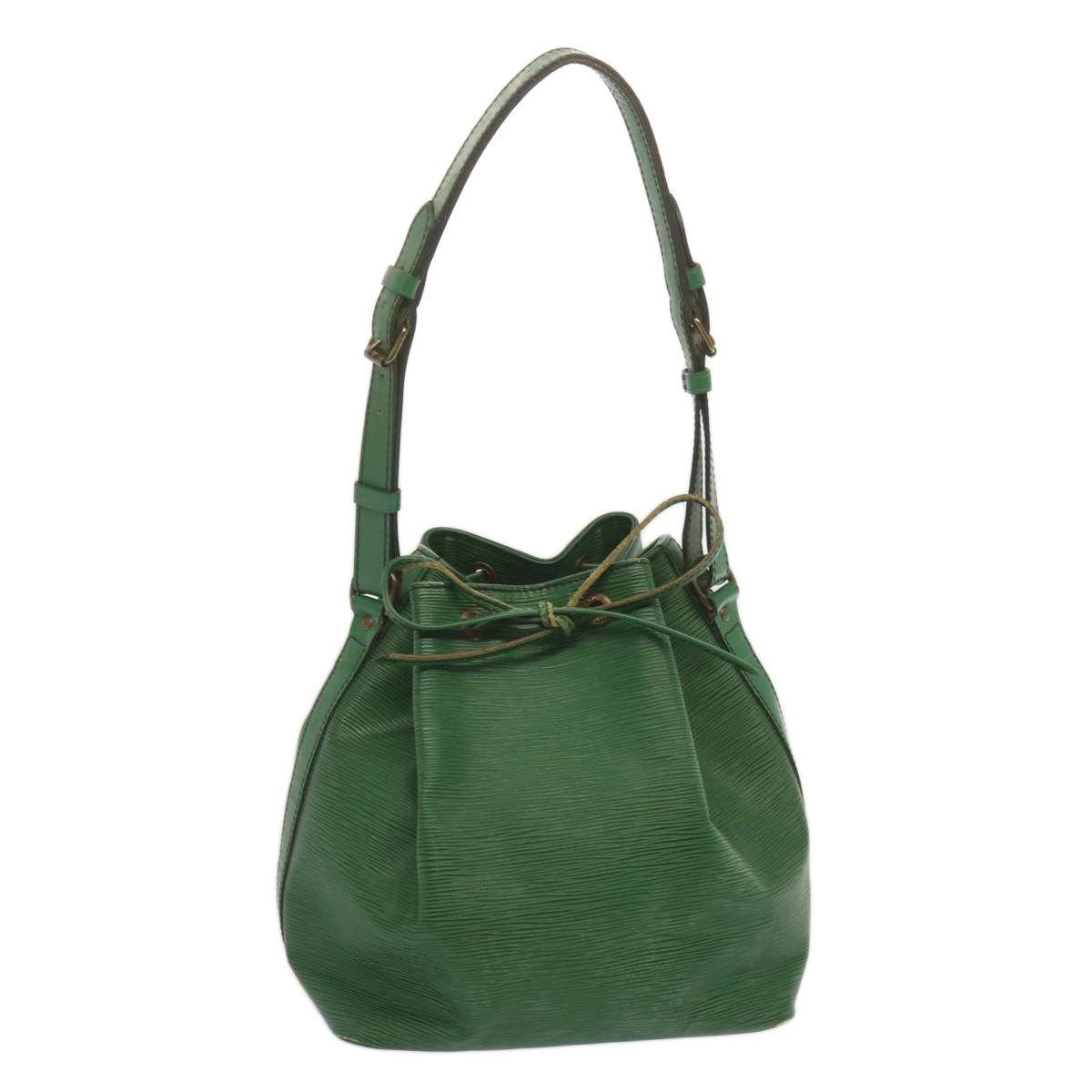 Louis Vuitton Noé Green Leather Shoulder Bag (Pre-Owned) Size ONE SIZE - 9 Thumbnail