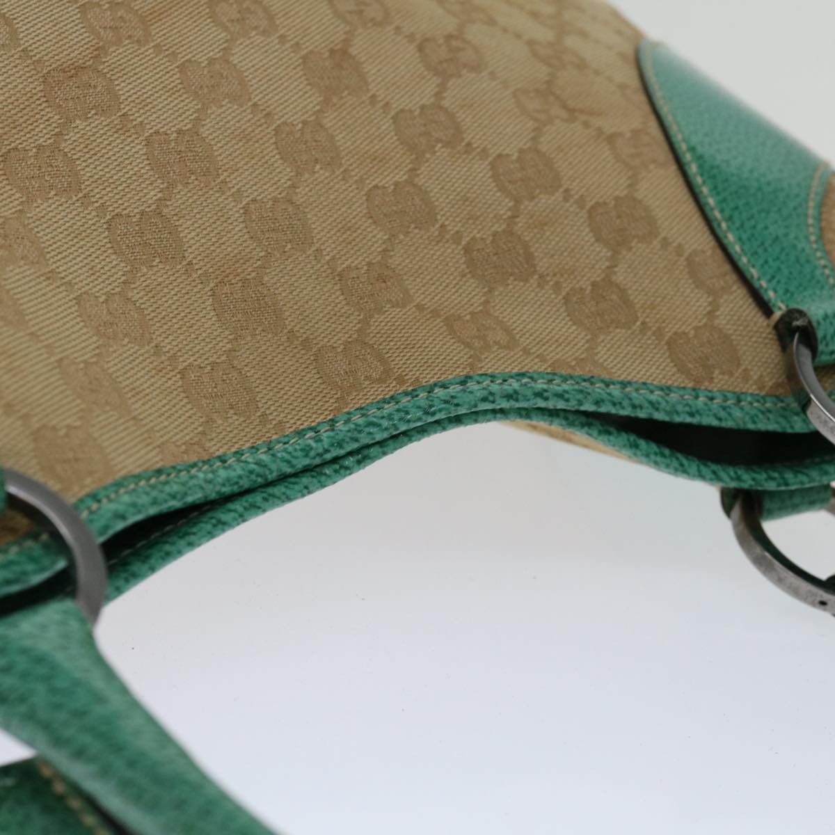 Gucci Gg Canvas Beige Canvas Tote Bag (Pre-Owned) Size ONE SIZE - 4 Thumbnail