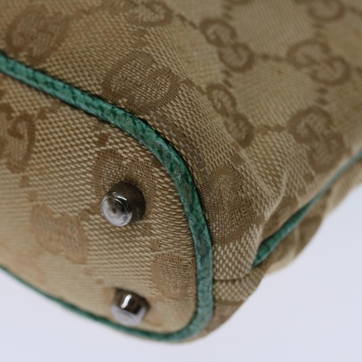 Gucci Gg Canvas Beige Canvas Tote Bag (Pre-Owned) Size ONE SIZE - 16 Thumbnail