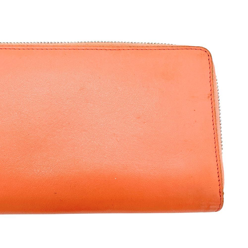 Balenciaga Round Orange Pony-Style Calfskin Wallet (Pre-Owned) Size ONE SIZE - 8 Thumbnail