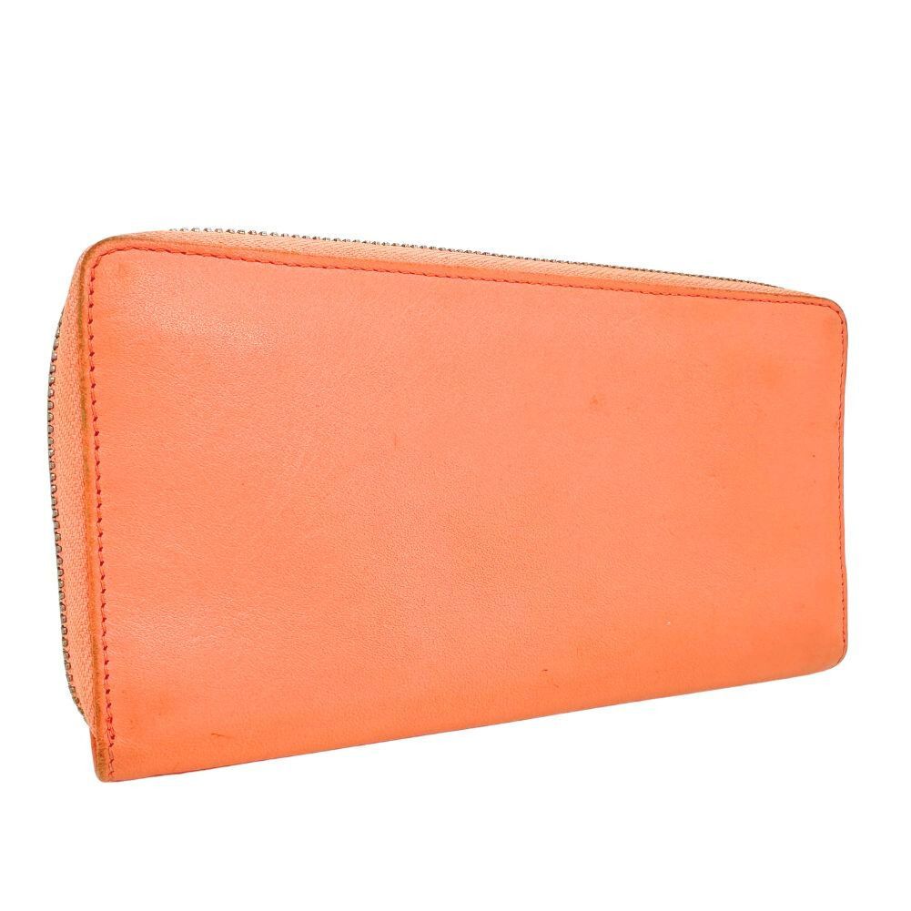 Balenciaga Round Orange Pony-Style Calfskin Wallet (Pre-Owned) Size ONE SIZE - 2 Thumbnail