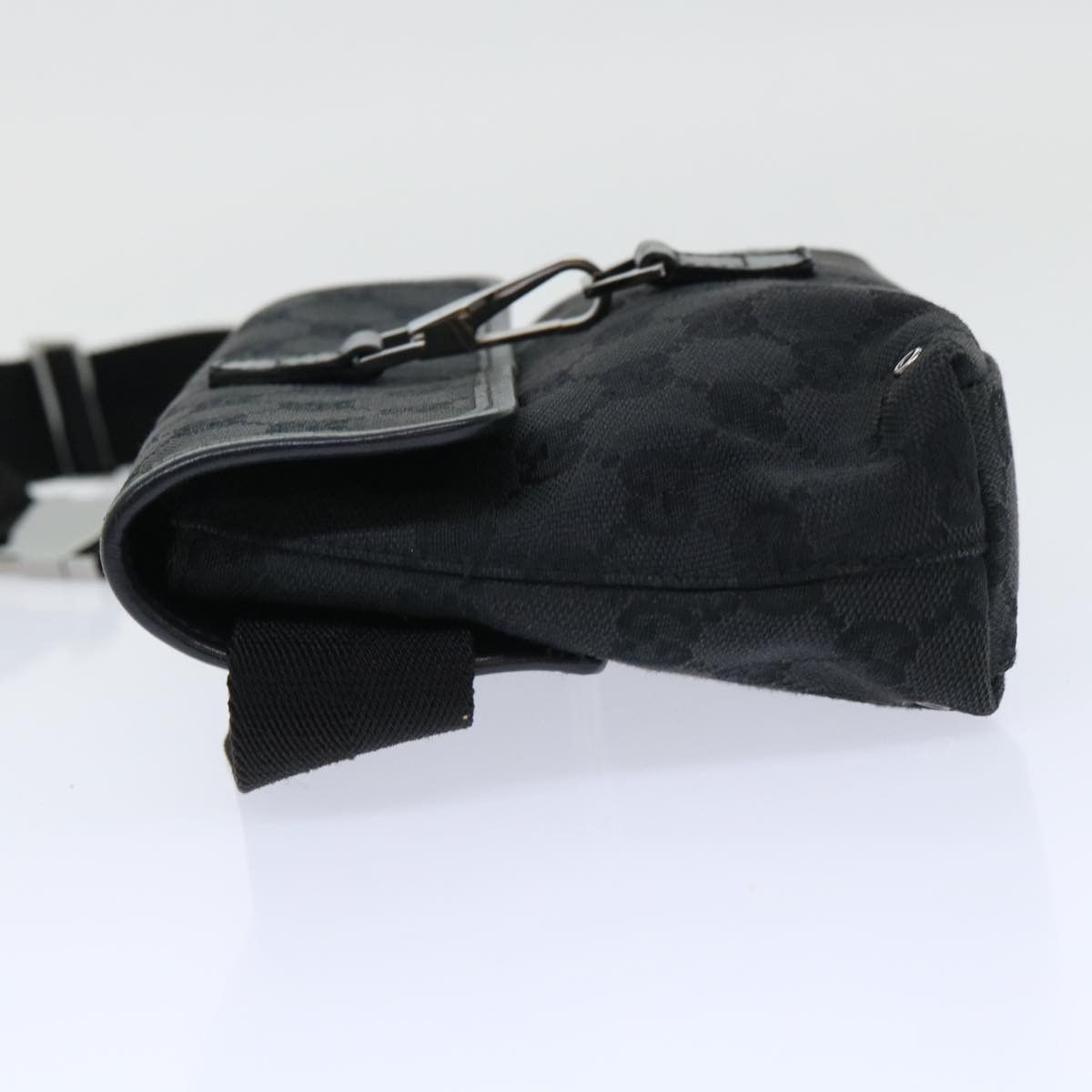 Gucci Gg Canvas Black Canvas Shoulder Bag (Pre-Owned) Size ONE SIZE - 10 Thumbnail