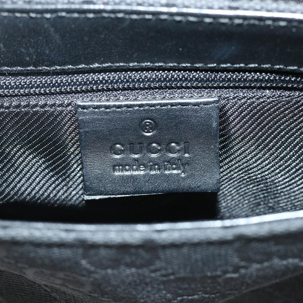 Gucci Gg Canvas Black Canvas Shoulder Bag (Pre-Owned) Size ONE SIZE - 8 Thumbnail