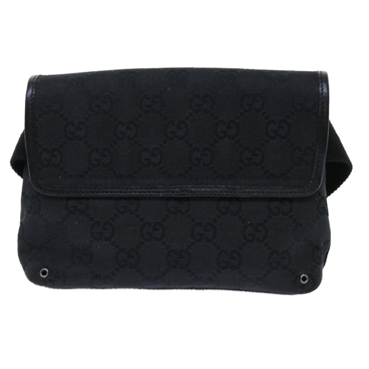 Gucci Gg Canvas Black Canvas Shoulder Bag (Pre-Owned) Size ONE SIZE - 2 Thumbnail