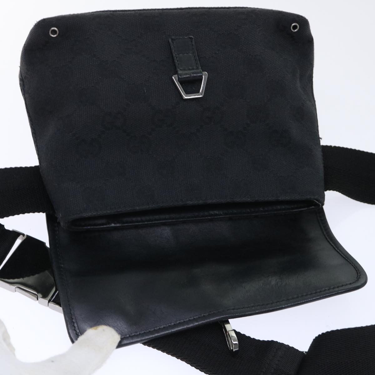 Gucci Gg Canvas Black Canvas Shoulder Bag (Pre-Owned) Size ONE SIZE - 19 Thumbnail