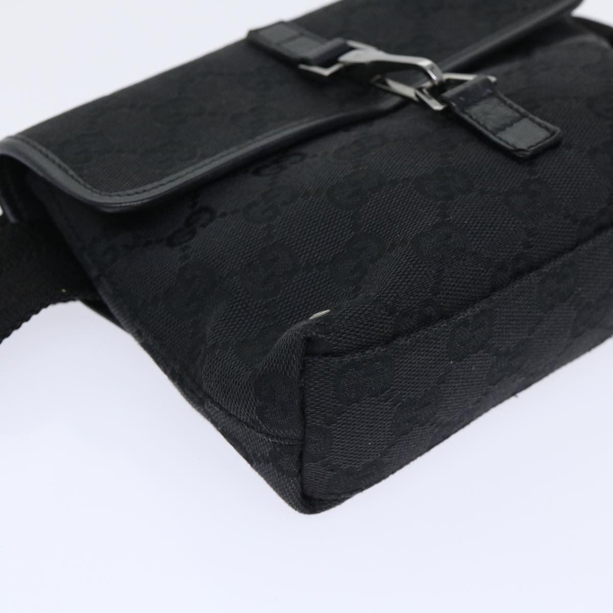 Gucci Gg Canvas Black Canvas Shoulder Bag (Pre-Owned) Size ONE SIZE - 15 Thumbnail