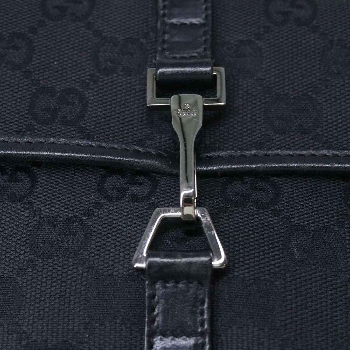 Gucci Gg Canvas Black Canvas Shoulder Bag (Pre-Owned) Size ONE SIZE - 18 Thumbnail