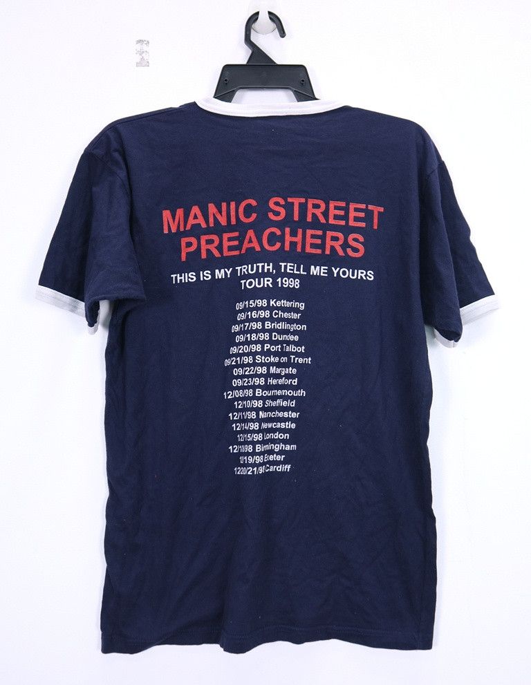 Vintage VINTAGE Manic Street Preachers T Shirt Short Sleeve Size US XL / EU 56 / 4 - 3 Thumbnail