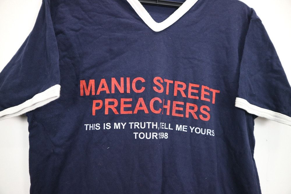 Vintage VINTAGE Manic Street Preachers T Shirt Short Sleeve Size US XL / EU 56 / 4 - 2 Thumbnail
