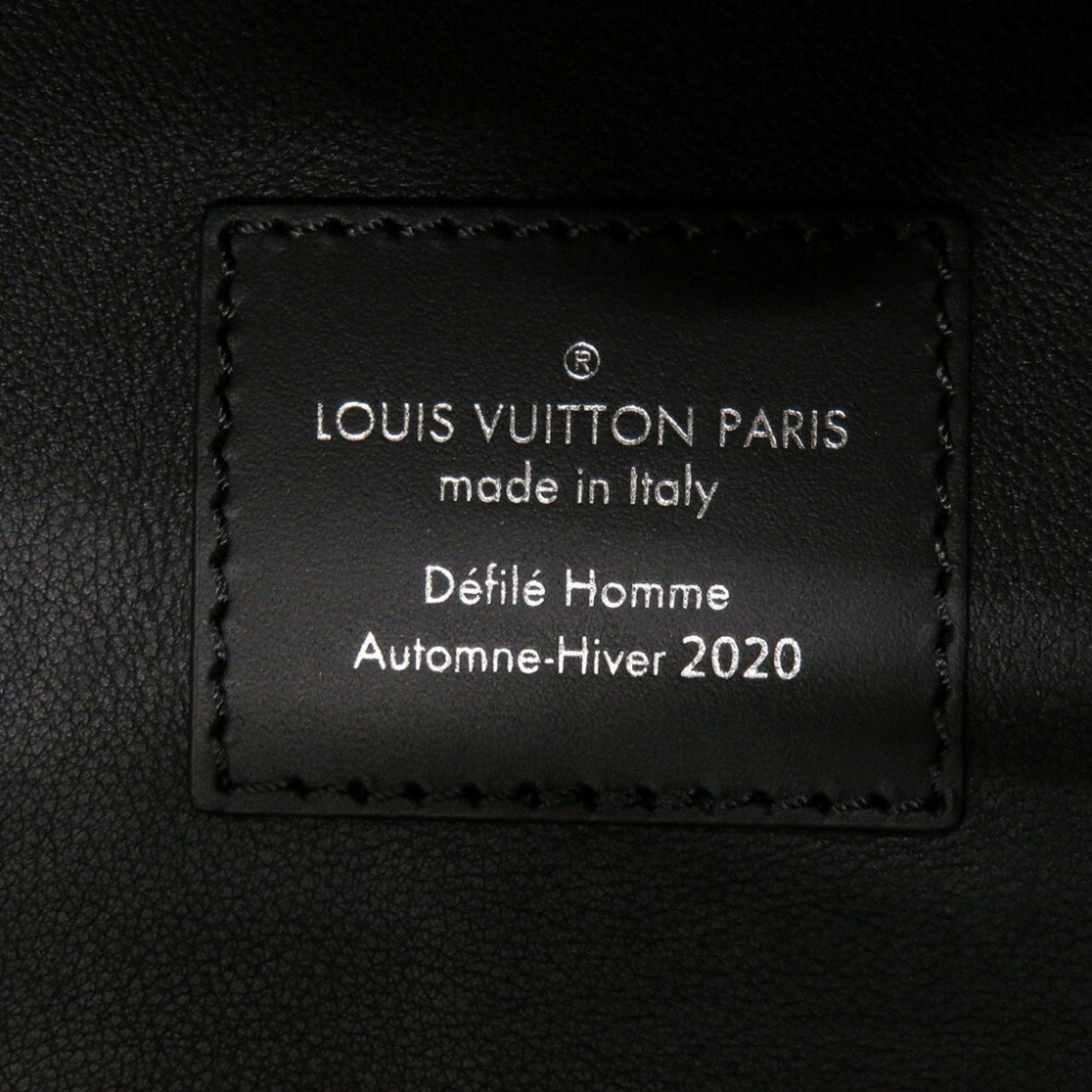 Louis Vuitton Louis Vuitton Automne Hiver 2020 M56852 Multi-Fur Backpack Black LV 0308LOUIS VUITTON Men's Size ONE SIZE - 9 Thumbnail