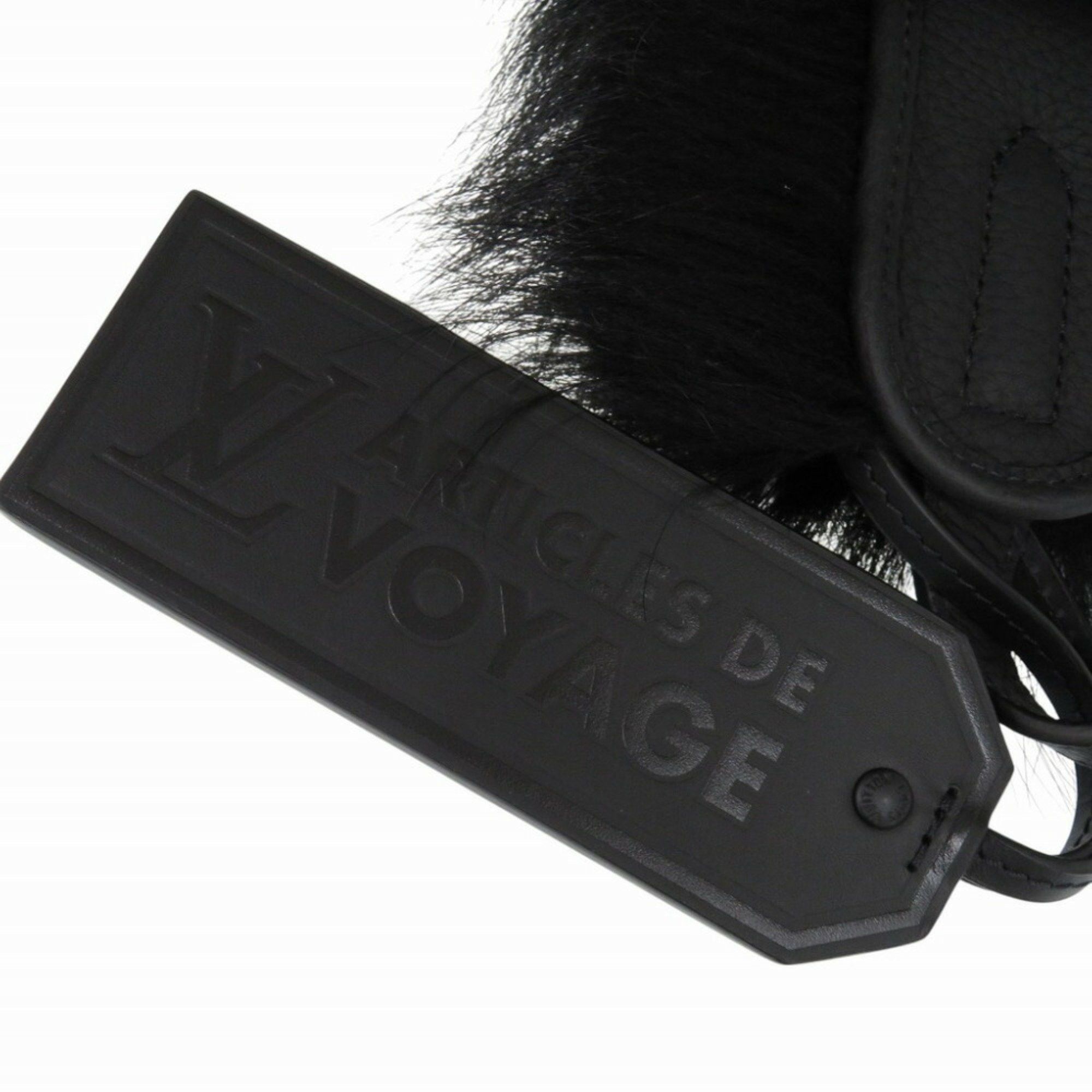 Louis Vuitton Louis Vuitton Automne Hiver 2020 M56852 Multi-Fur Backpack Black LV 0308LOUIS VUITTON Men's Size ONE SIZE - 11 Thumbnail