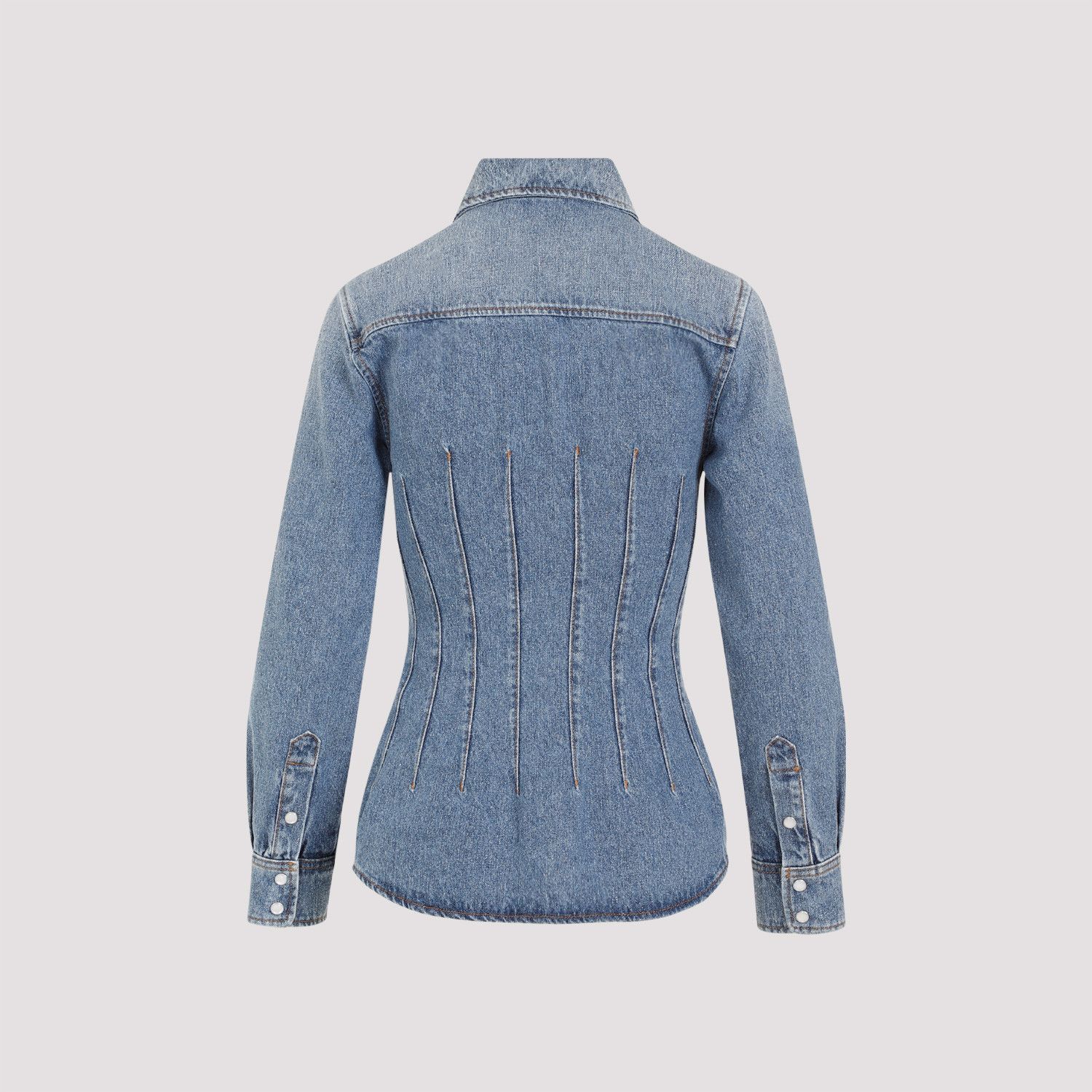 Chloe Chloe Denim Shirt Size XS / US 0-2 / IT 36-38 - 2 Thumbnail