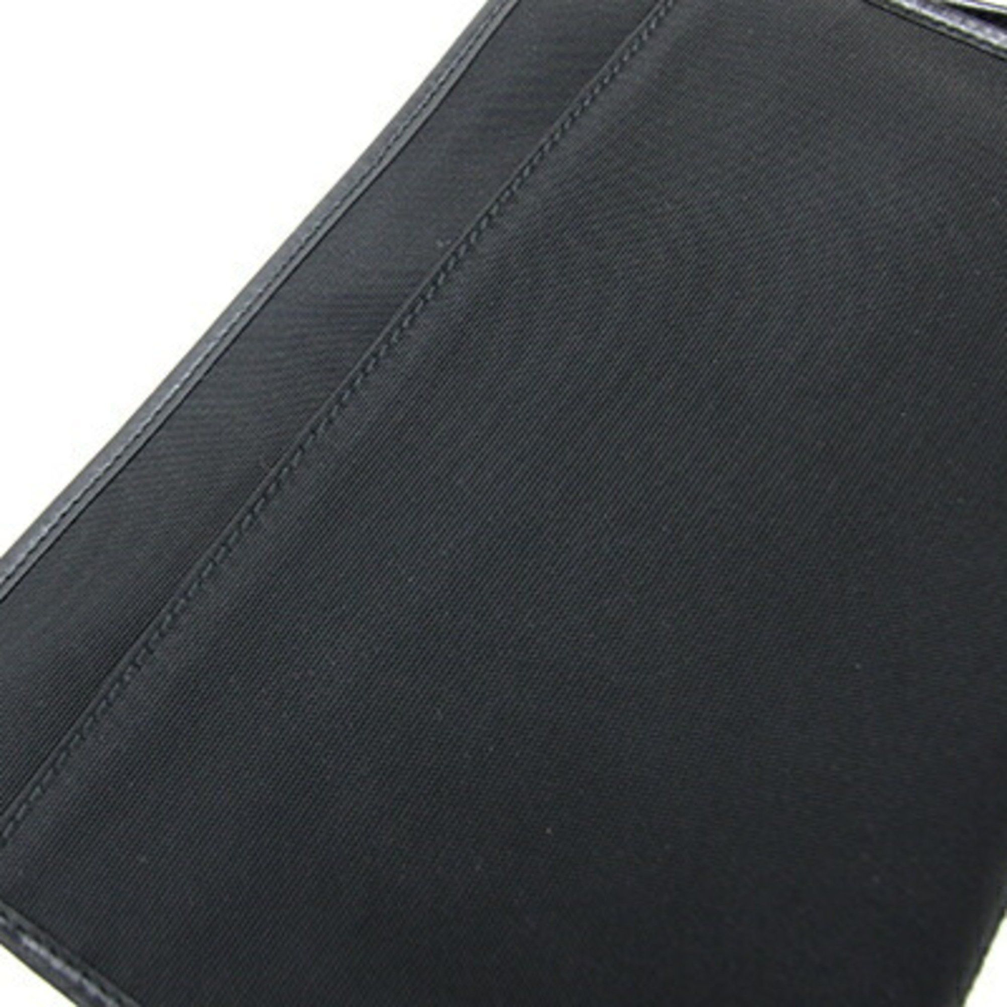 Gucci Gucci Second Bag 108844 Black Nylon Canvas Leather Clutch Men's GUCCI Size ONE SIZE - 5 Thumbnail