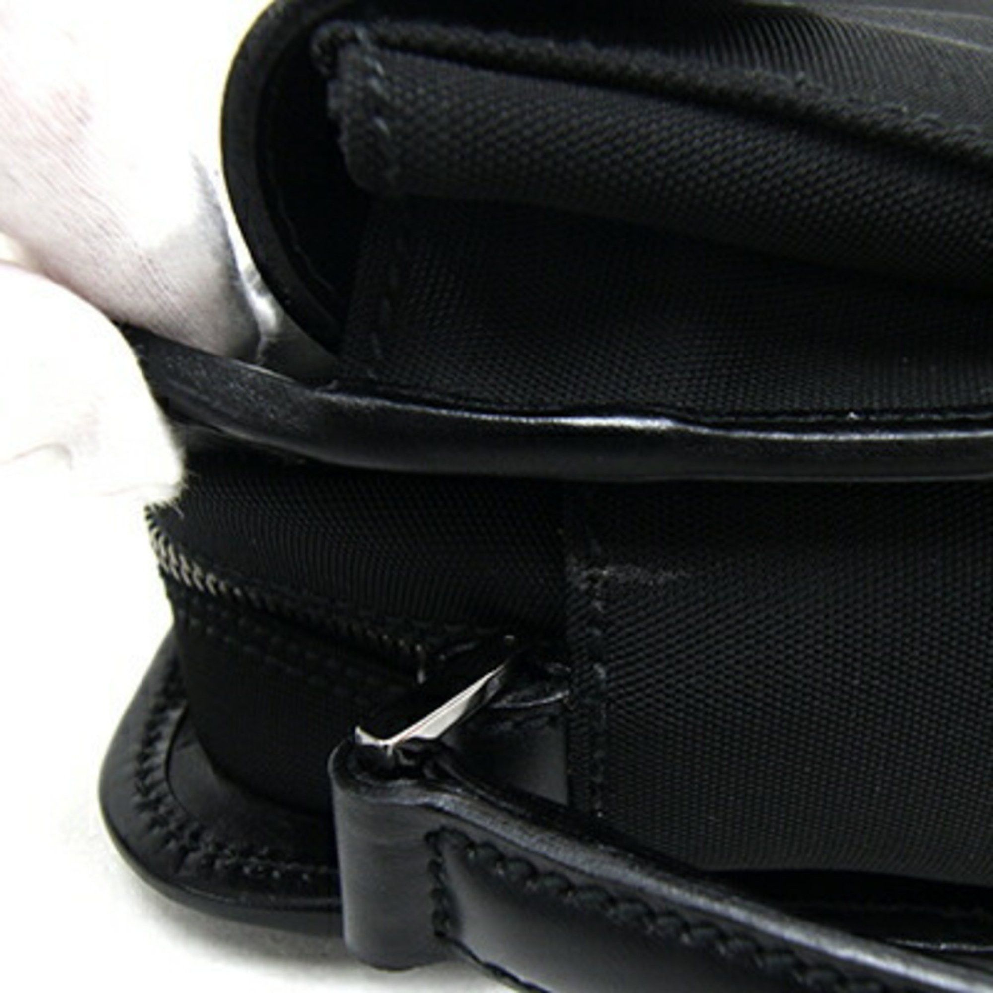 Gucci Gucci Second Bag 108844 Black Nylon Canvas Leather Clutch Men's GUCCI Size ONE SIZE - 7 Thumbnail