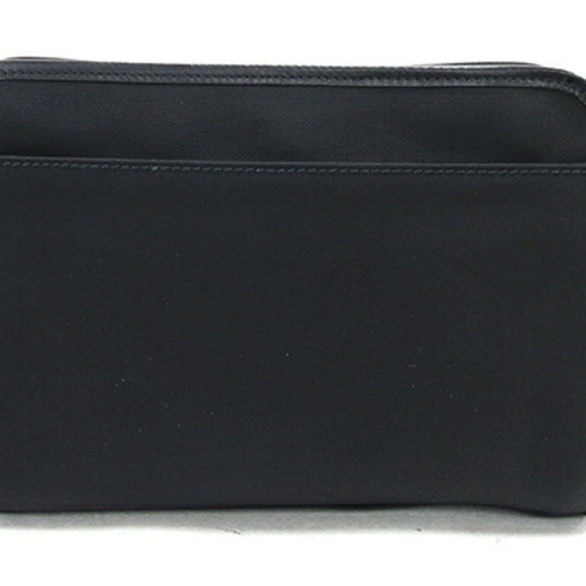 Gucci Gucci Second Bag 108844 Black Nylon Canvas Leather Clutch Men's GUCCI Size ONE SIZE - 2 Thumbnail