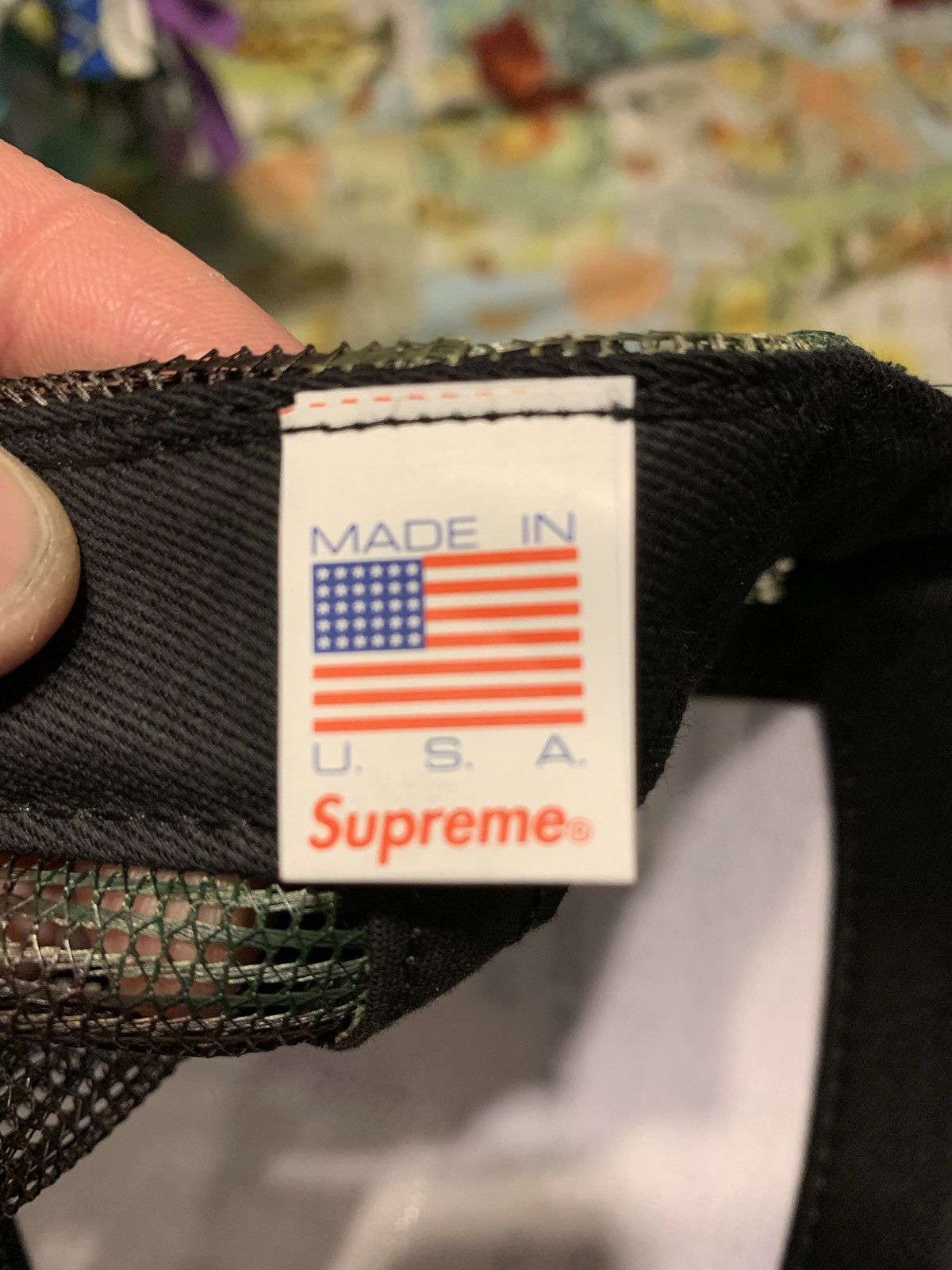 Supreme John 3:16 Camo SnapBack | Grailed