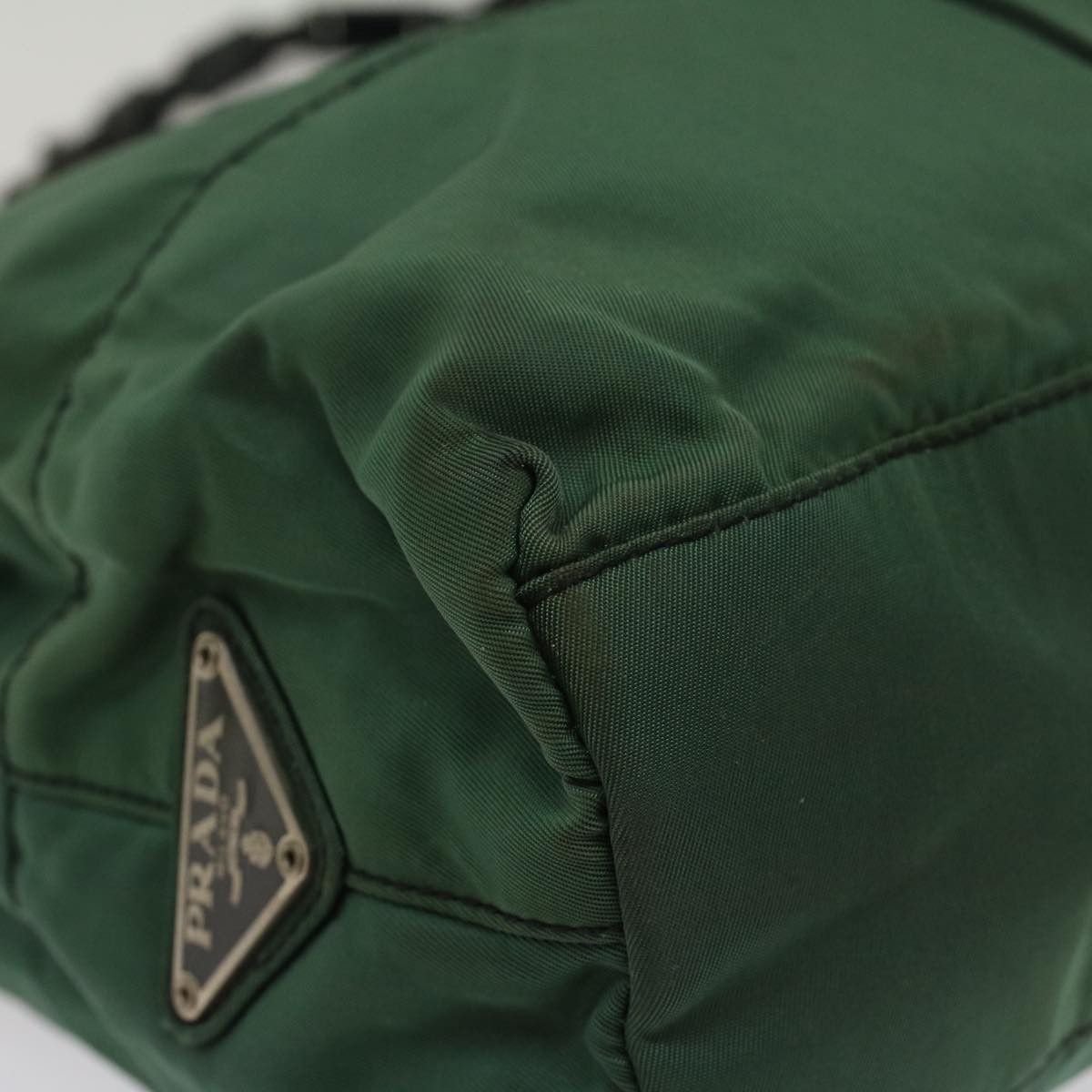 Prada Green Synthetic Shoulder Bag (Pre-Owned) Size ONE SIZE - 16 Thumbnail