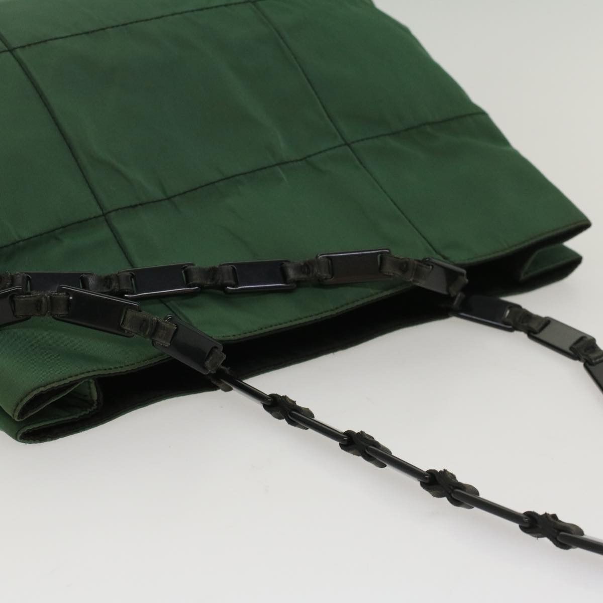 Prada Green Synthetic Shoulder Bag (Pre-Owned) Size ONE SIZE - 12 Thumbnail