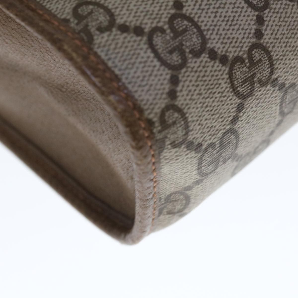Gucci Gg Supreme Brown Canvas Clutch Bag (Pre-Owned) Size ONE SIZE - 11 Thumbnail