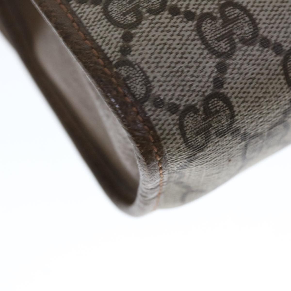 Gucci Gg Supreme Brown Canvas Clutch Bag (Pre-Owned) Size ONE SIZE - 13 Thumbnail
