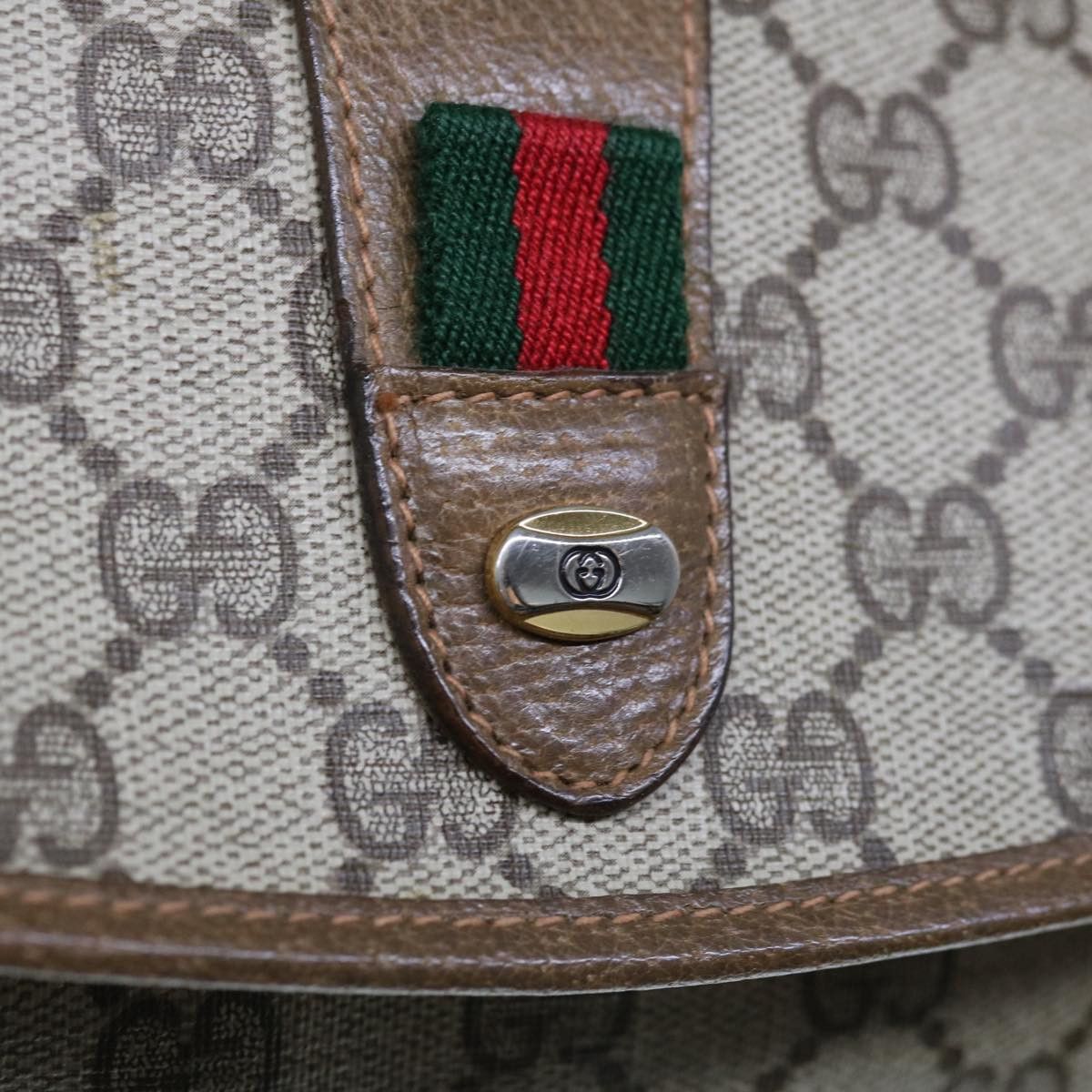 Gucci Gg Supreme Brown Canvas Clutch Bag (Pre-Owned) Size ONE SIZE - 15 Thumbnail