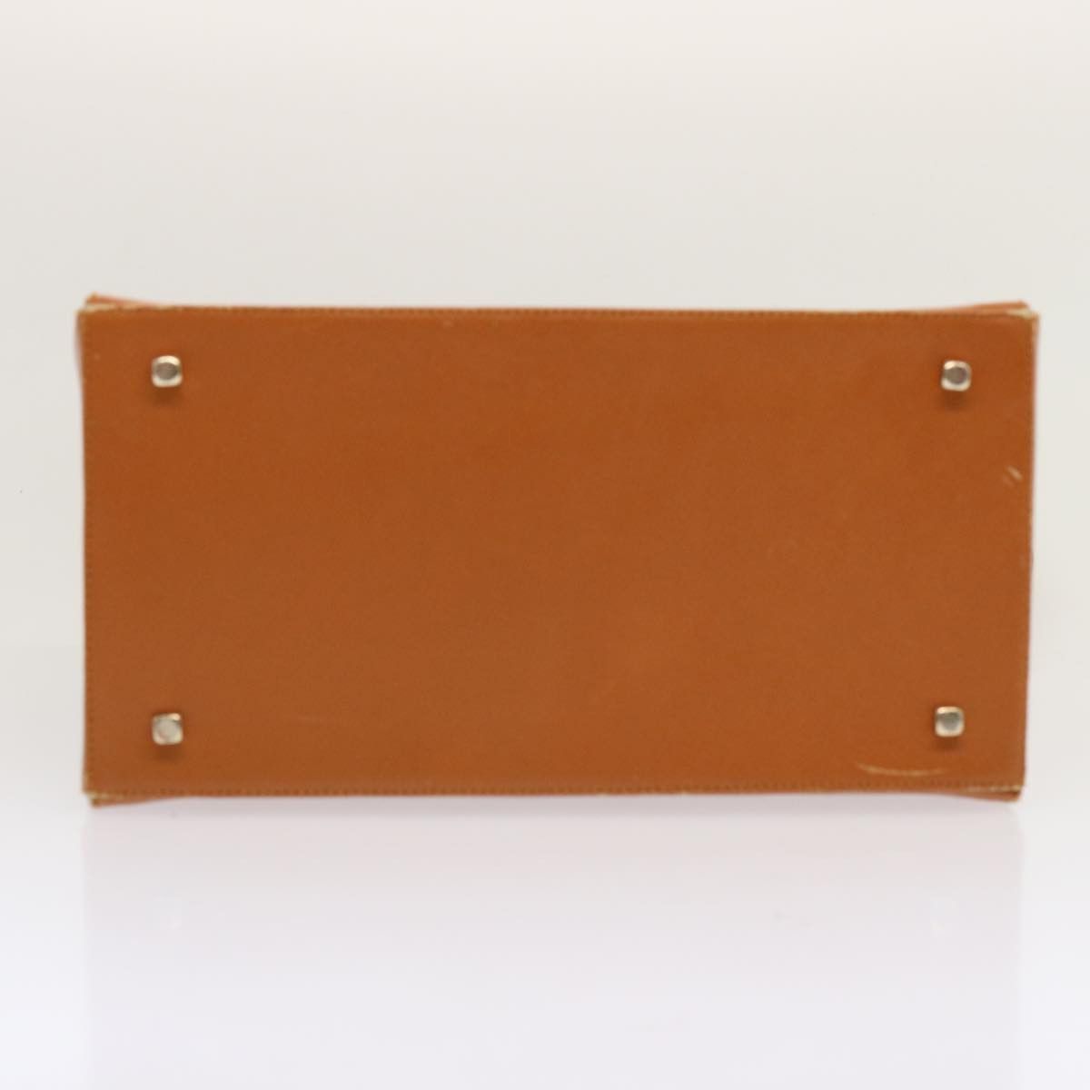 Salvatore Ferragamo Gancini Brown Leather Handbag (Pre-Owned) Size ONE SIZE - 3 Thumbnail