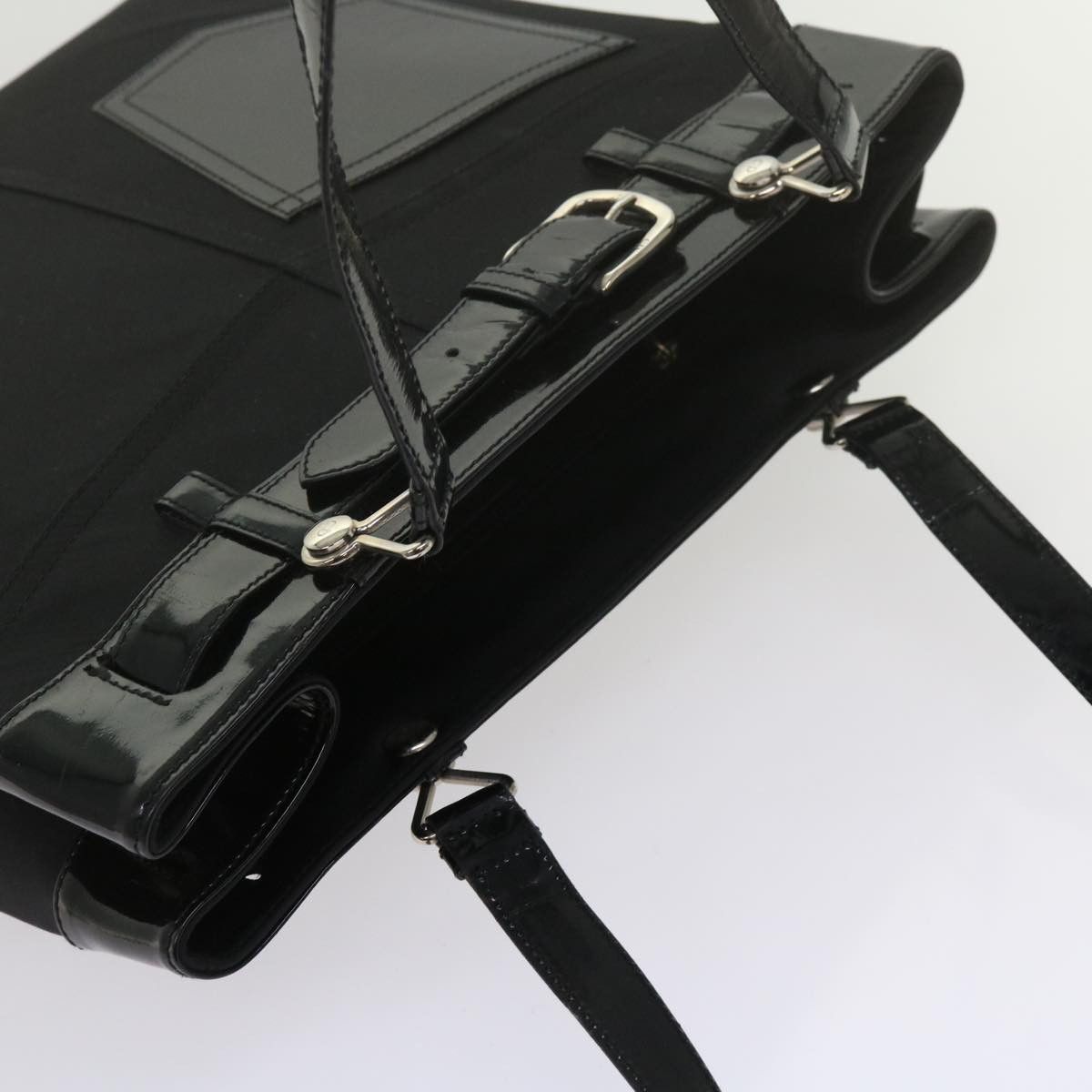 Dior Black Leather Tote Bag (Pre-Owned) Size ONE SIZE - 4 Thumbnail