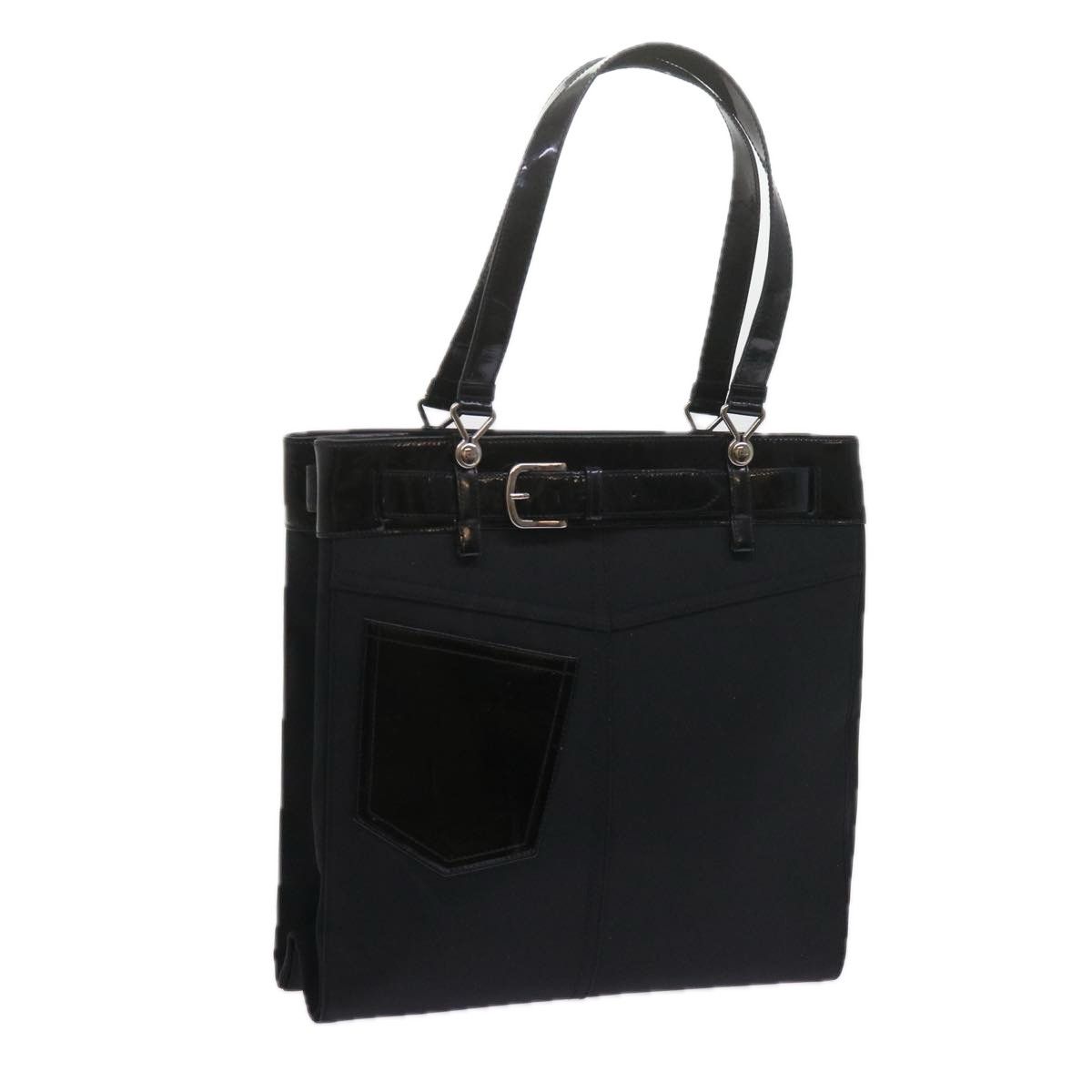 Dior Black Leather Tote Bag (Pre-Owned) Size ONE SIZE - 8 Thumbnail