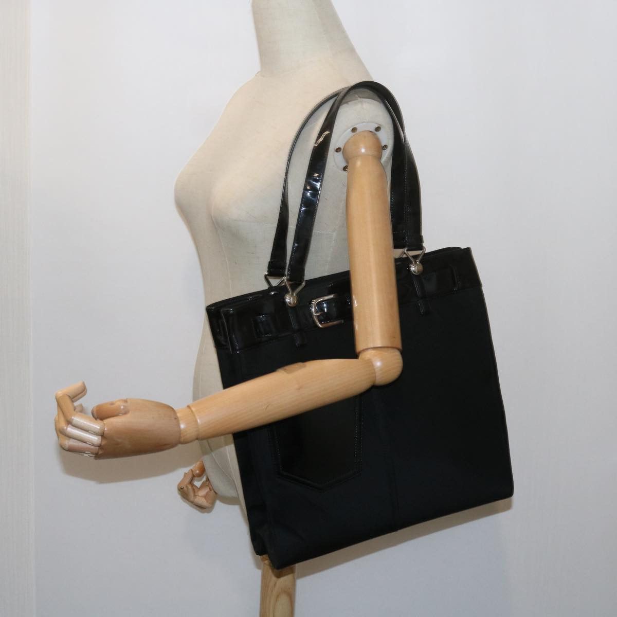 Dior Black Leather Tote Bag (Pre-Owned) Size ONE SIZE - 7 Thumbnail