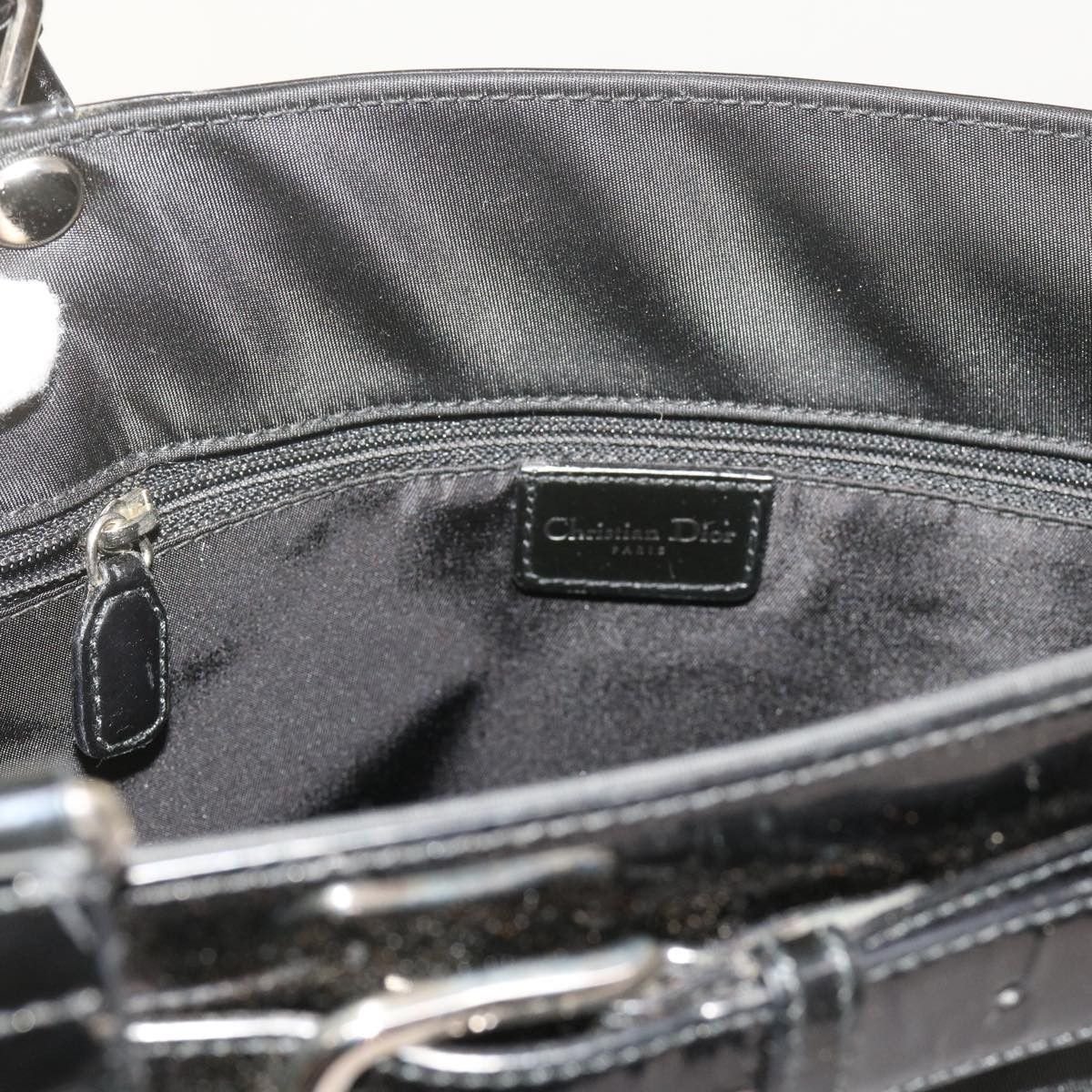 Dior Black Leather Tote Bag (Pre-Owned) Size ONE SIZE - 17 Thumbnail