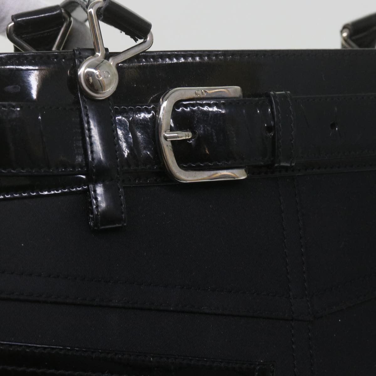 Dior Black Leather Tote Bag (Pre-Owned) Size ONE SIZE - 15 Thumbnail