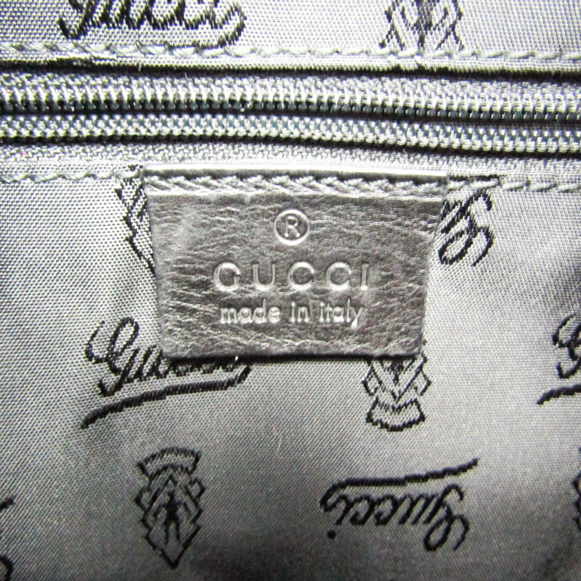 Gucci Heart Black Leather Handbag (Pre-Owned) Size ONE SIZE - 7 Thumbnail