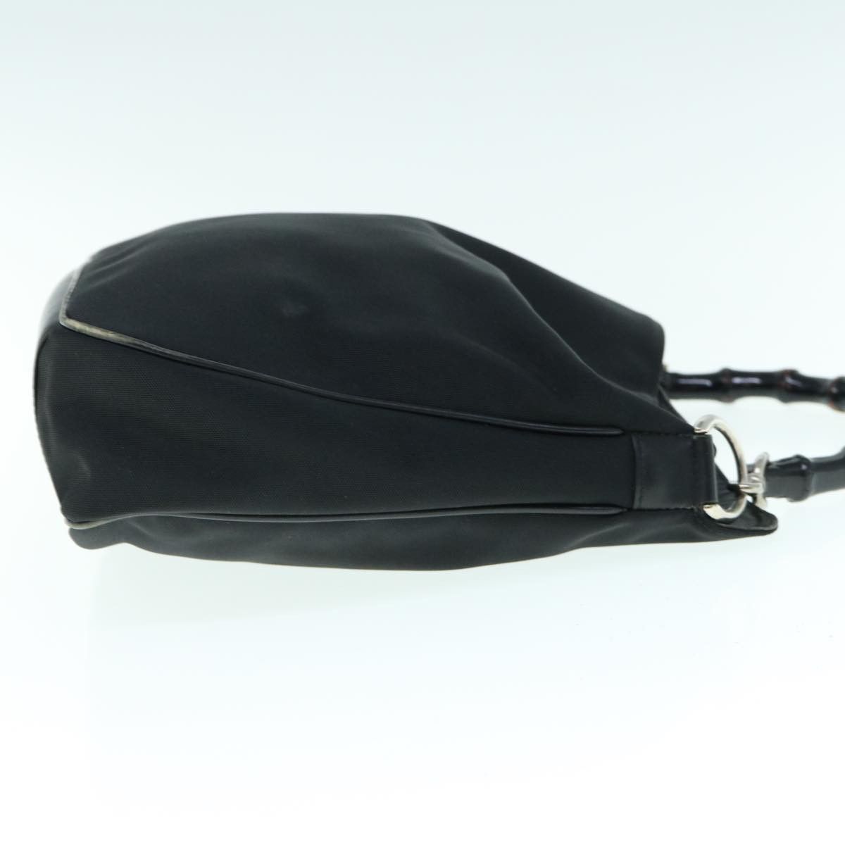 Gucci Bamboo Black Synthetic Shoulder Bag (Pre-Owned) Size ONE SIZE - 18 Thumbnail