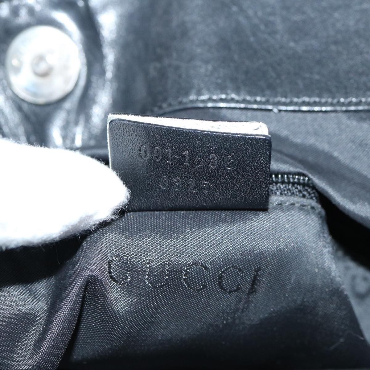 Gucci Bamboo Black Synthetic Shoulder Bag (Pre-Owned) Size ONE SIZE - 6 Thumbnail