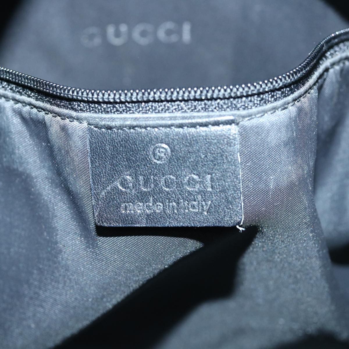 Gucci Bamboo Black Synthetic Shoulder Bag (Pre-Owned) Size ONE SIZE - 7 Thumbnail