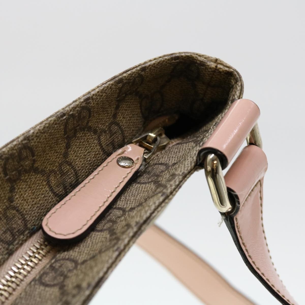 Gucci Gg Canvas Beige Canvas Shoulder Bag (Pre-Owned) Size ONE SIZE - 19 Thumbnail