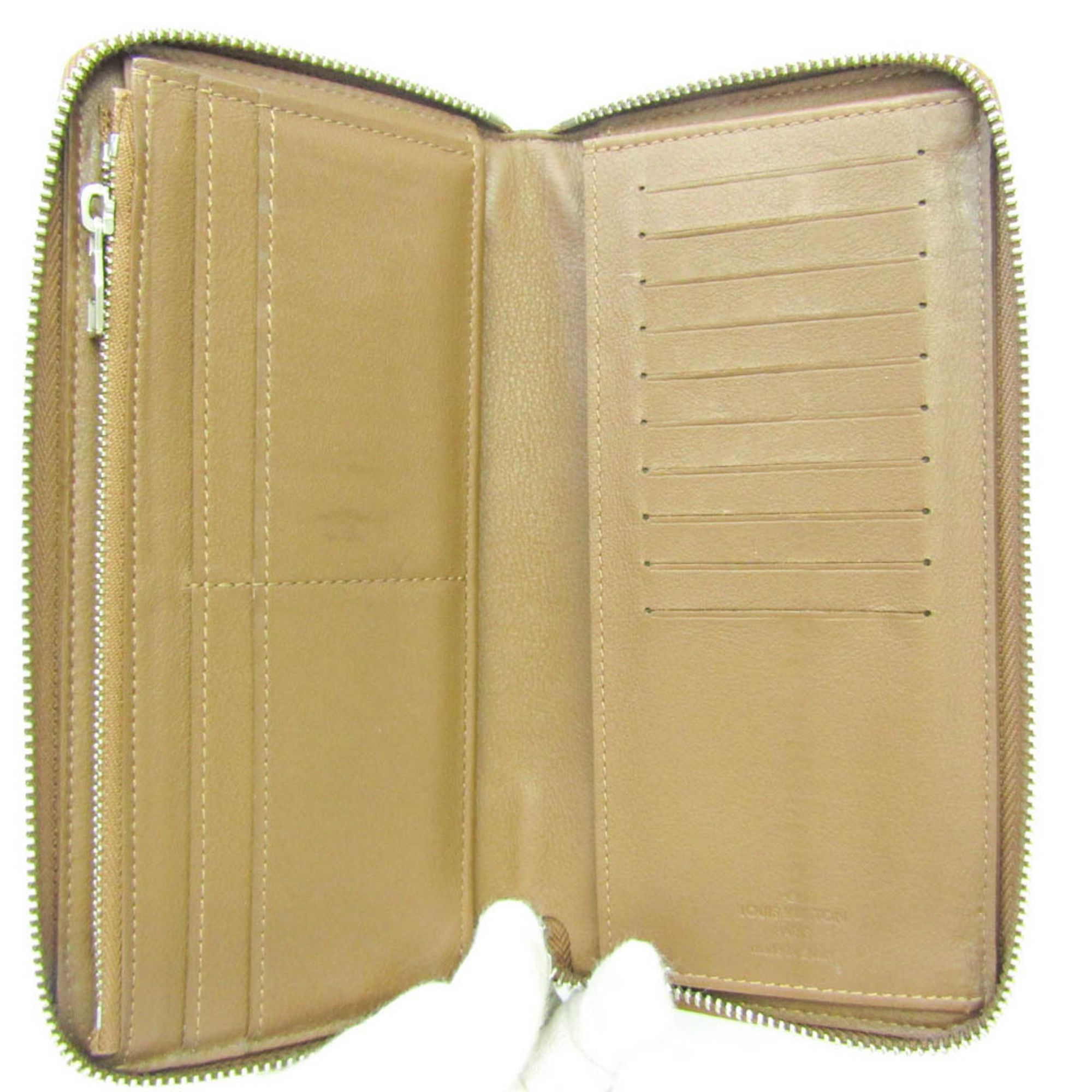 Louis Vuitton Zippy Brown Leather Wallet (Pre-Owned) Size ONE SIZE - 3 Thumbnail