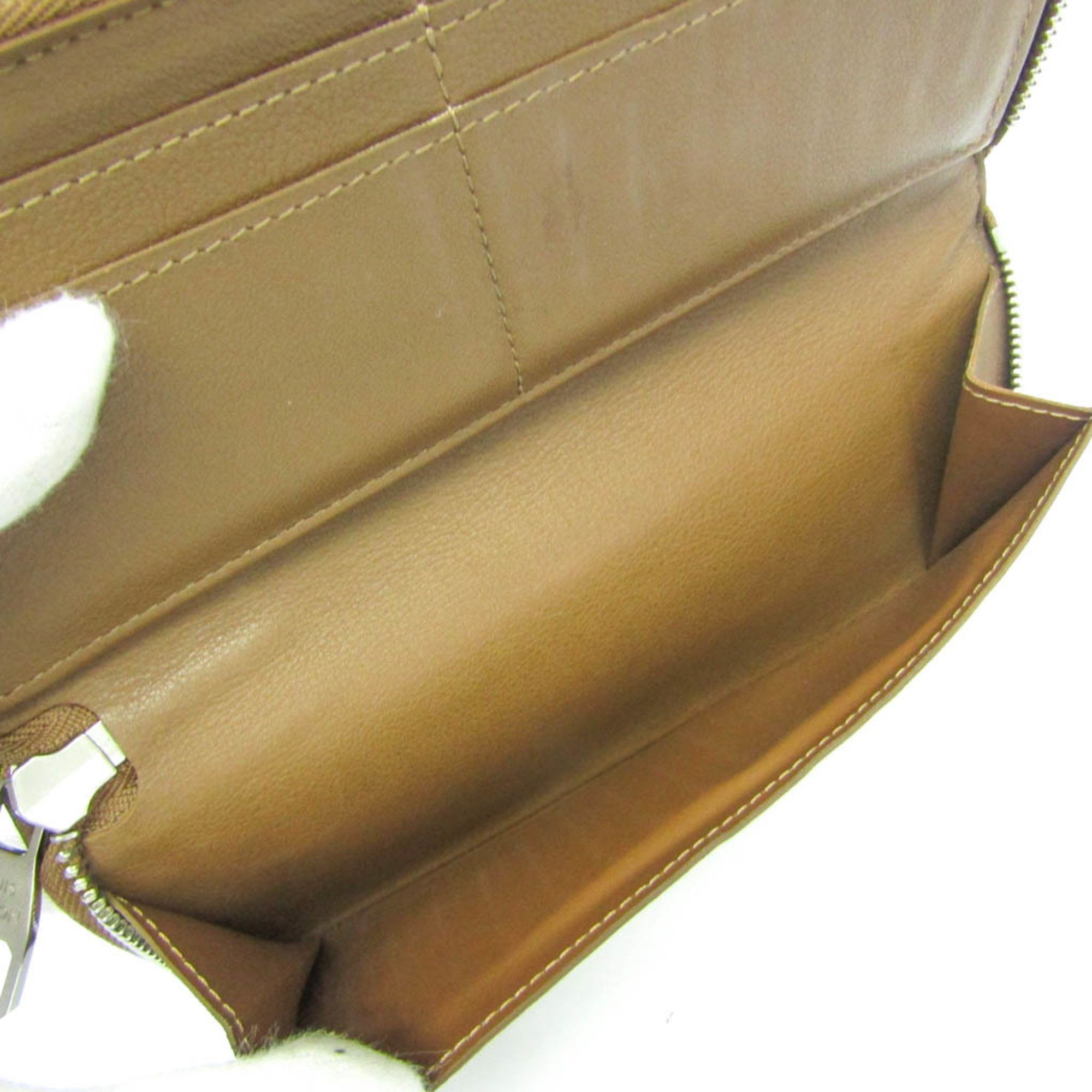 Louis Vuitton Zippy Brown Leather Wallet (Pre-Owned) Size ONE SIZE - 4 Thumbnail