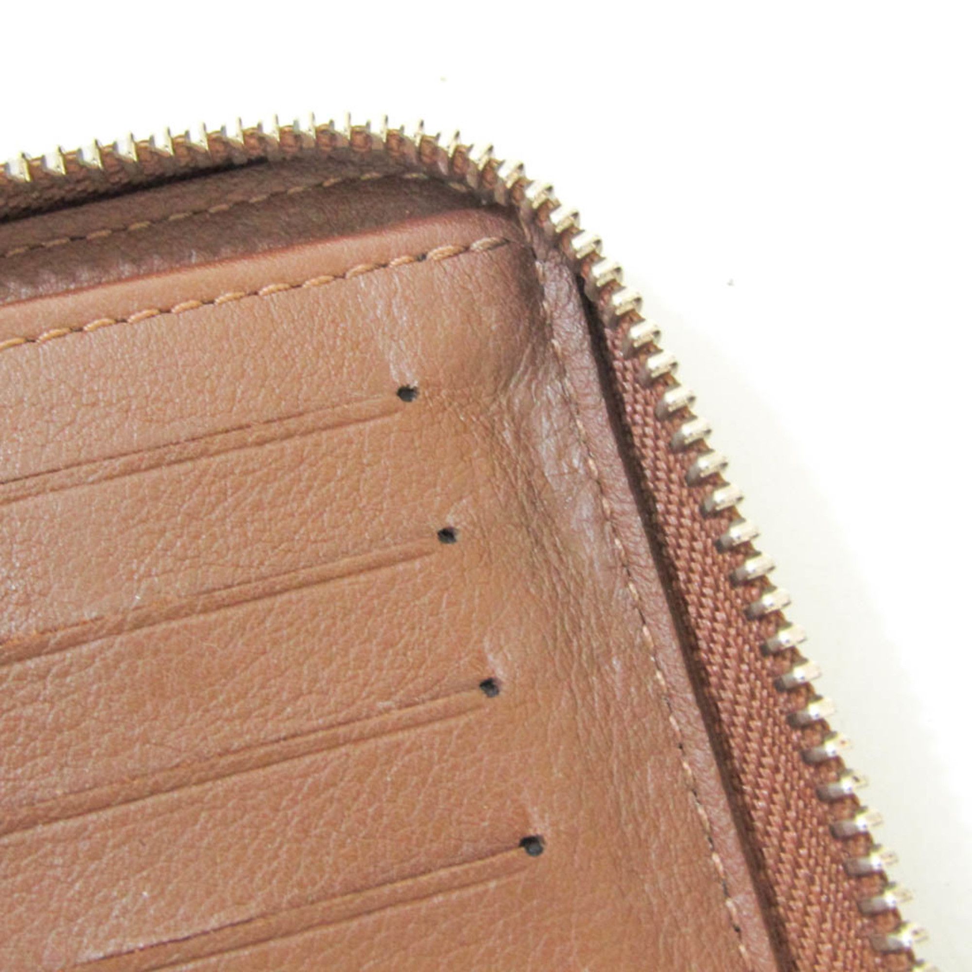 Louis Vuitton Zippy Brown Leather Wallet (Pre-Owned) Size ONE SIZE - 12 Thumbnail