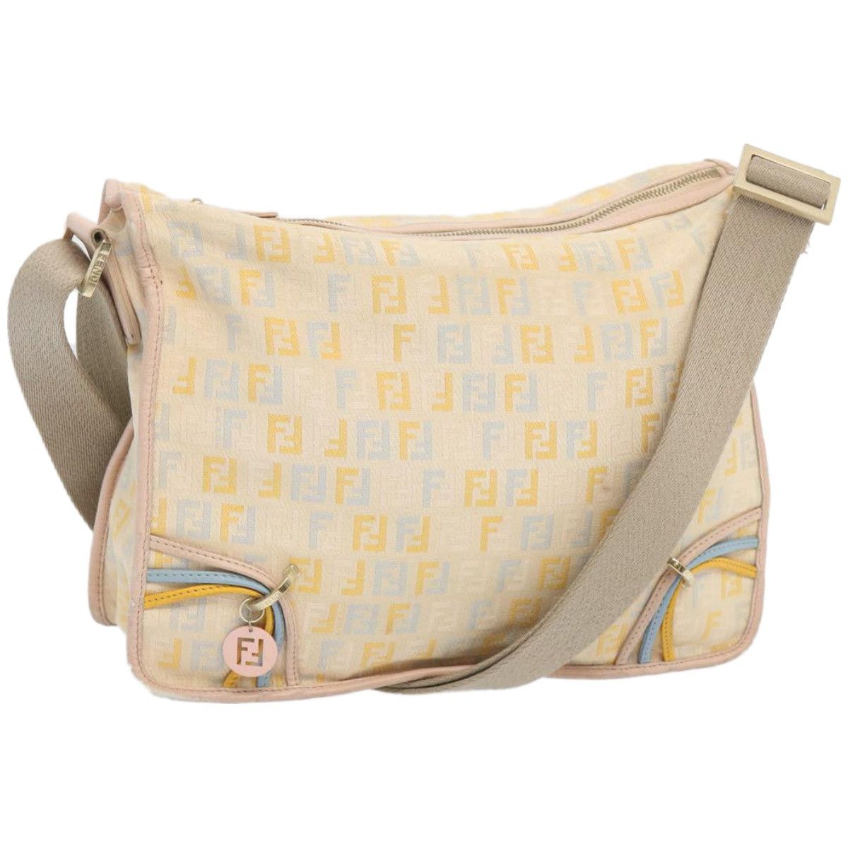 Fendi Multicolour Canvas Shoulder Bag (Pre-Owned) Size ONE SIZE - 19 Thumbnail